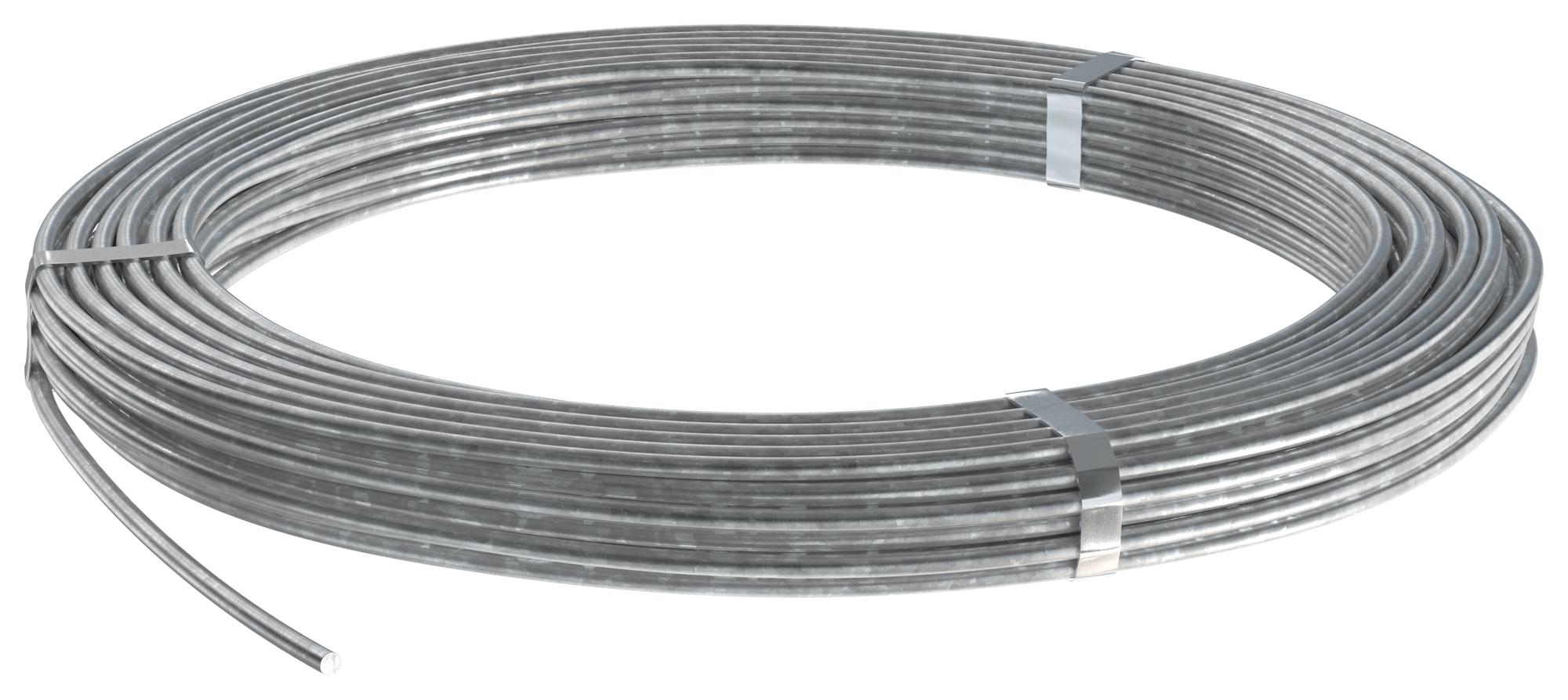 Пруток 8мм (55м) оцинкованная сталь HDZ IEK