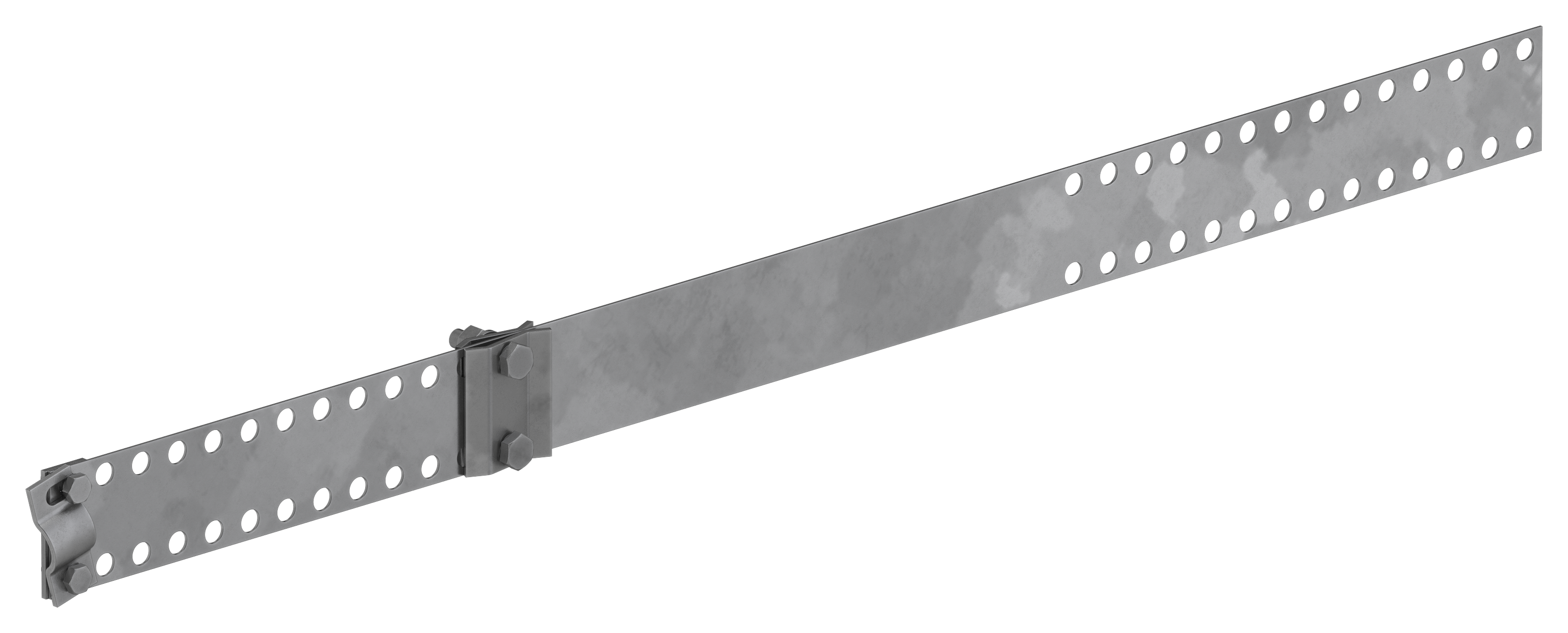 Держатель проводника круглого 5-10 мм водосточная труба 65-150 мм оцинкованная сталь TD