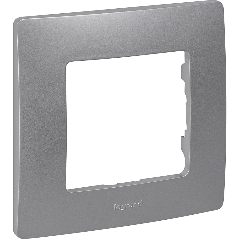 Рамка 1-местная алюминий ETIKA