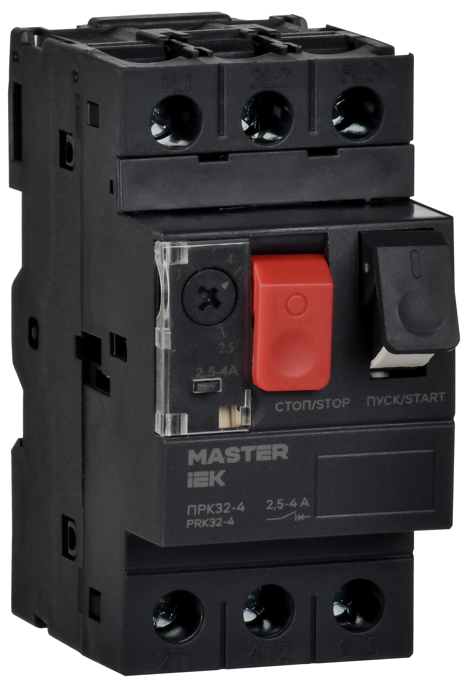 Пускатель ПРК32-4 In=4А Ir=2,5-4А Ue 660В MASTER IEK