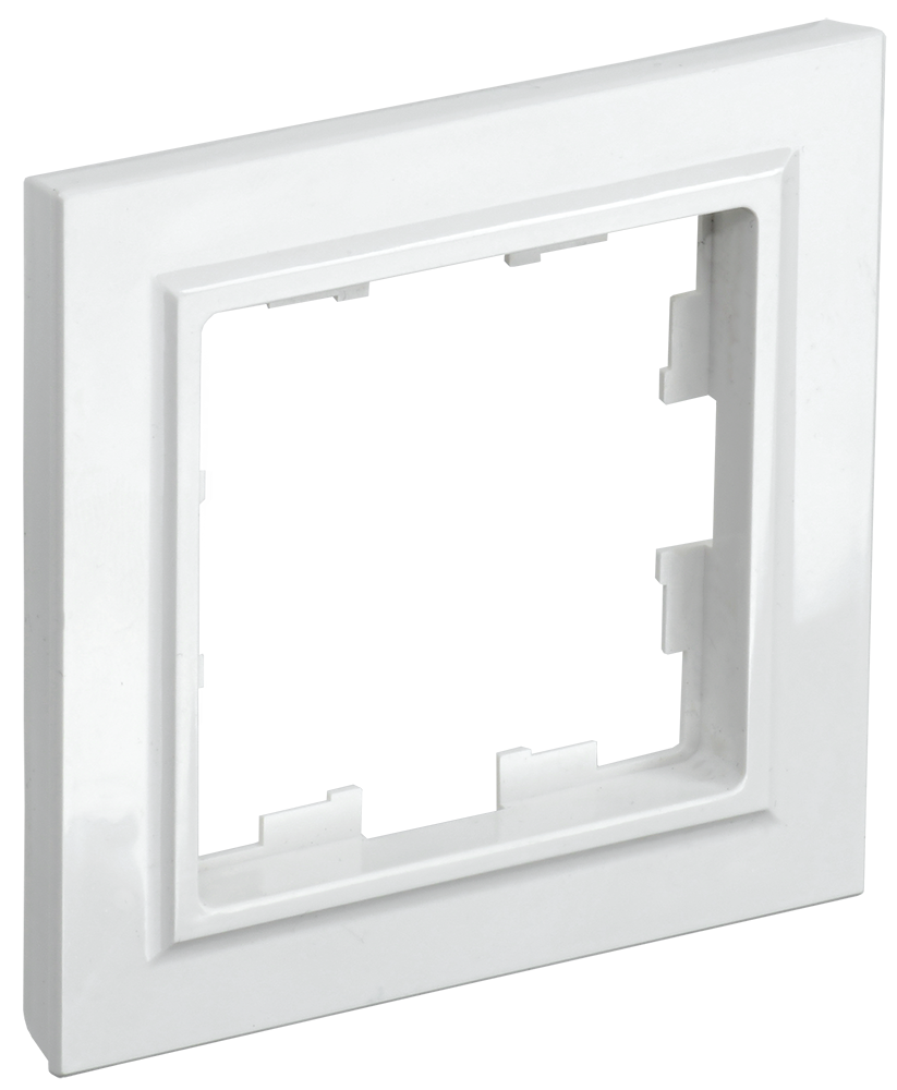 BRITE Рамка 1-местная РУ-1-БрБ белый