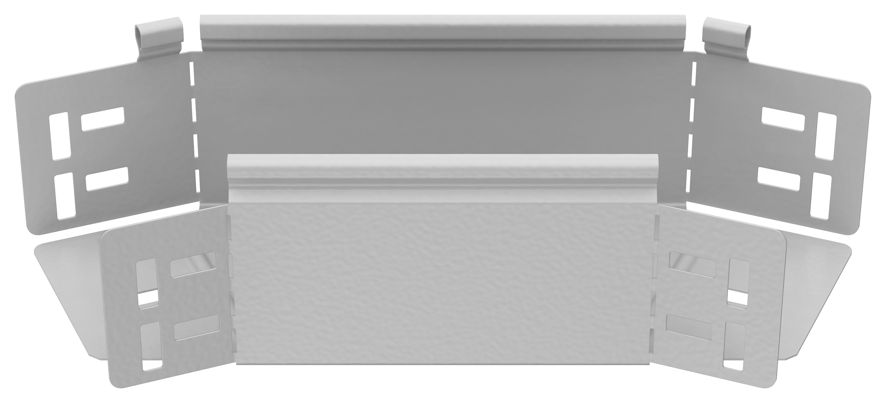 ESCA 7 Поворот 45град 80х100-1,5 RAL 9016 IEK