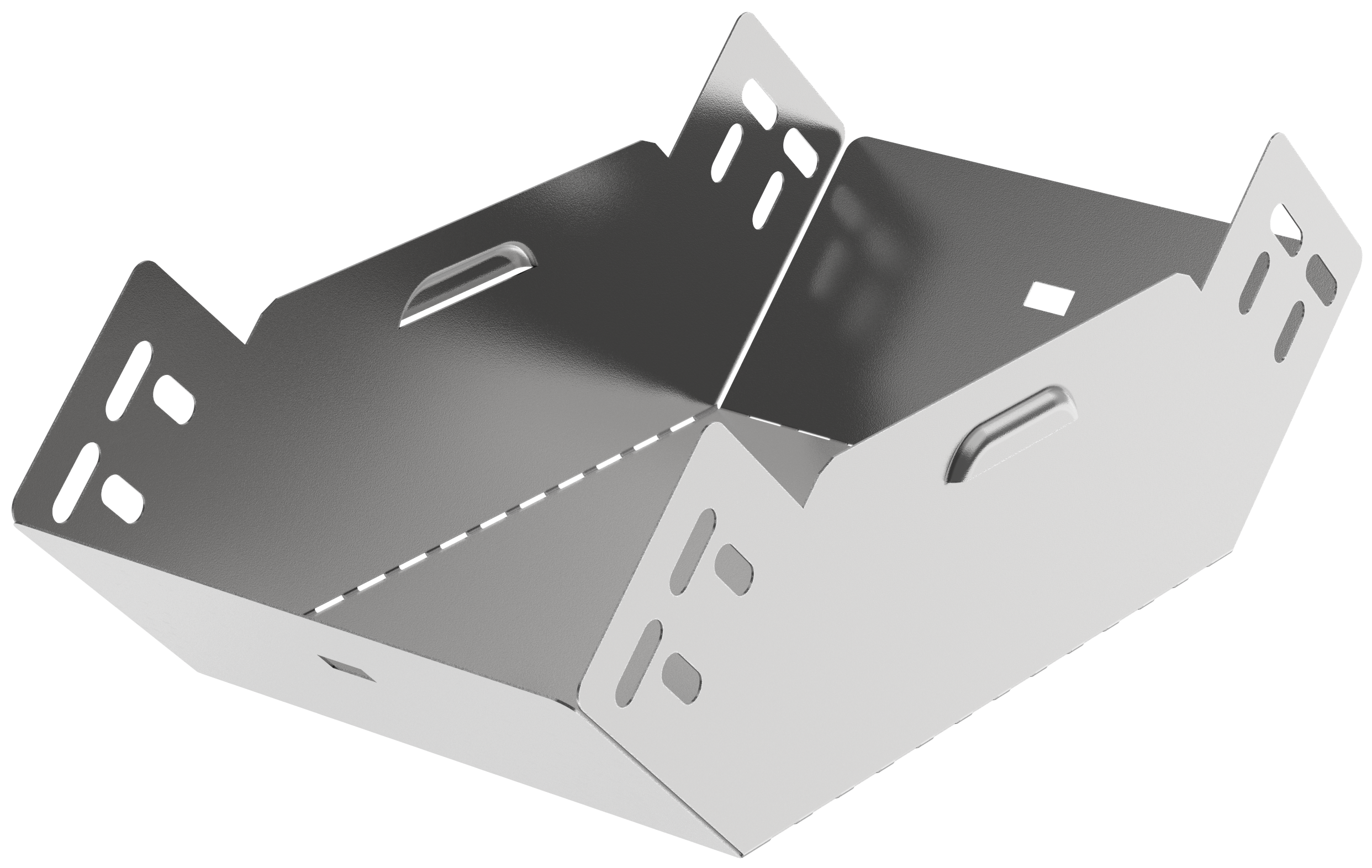 Поворот ESCA 3 вертикальный внутренний 90 градусов 80х150-0,6