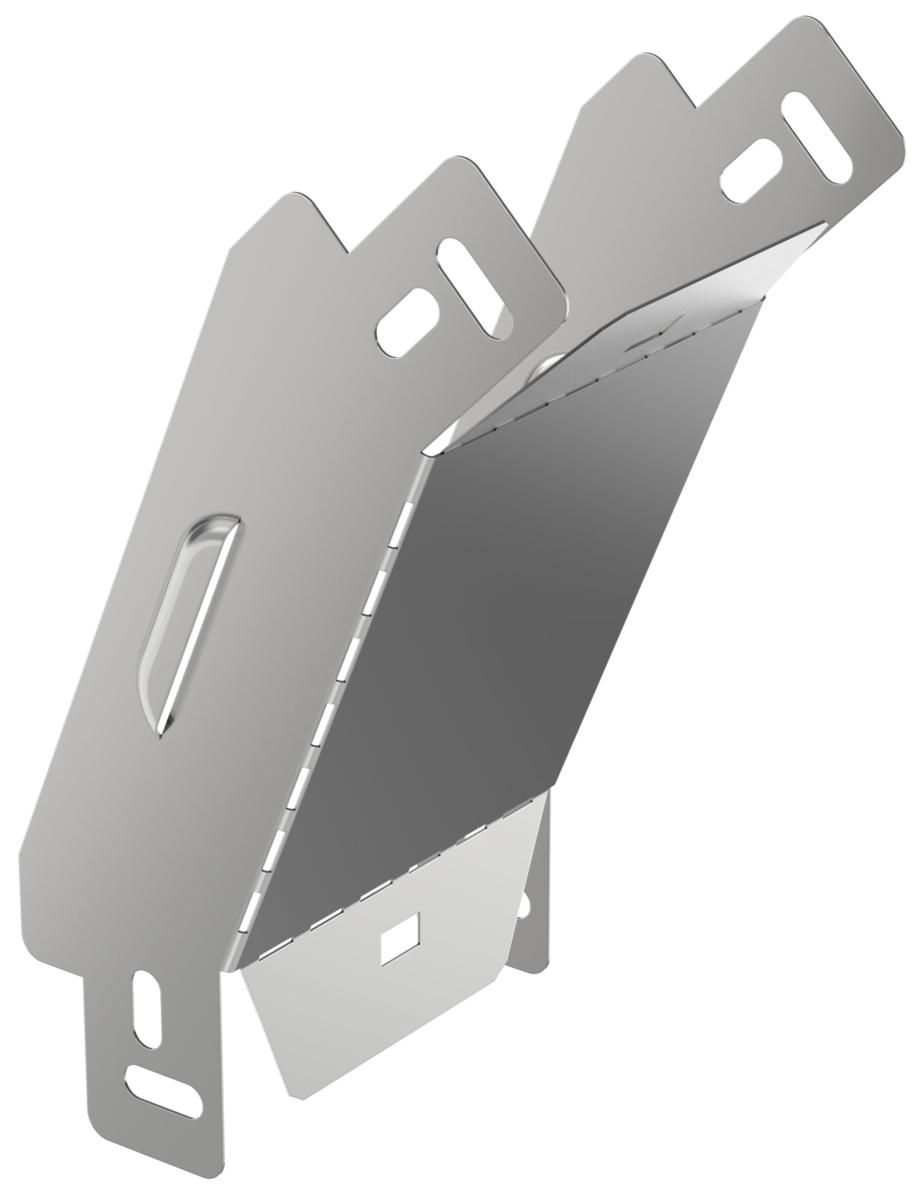 Поворот ESCA 3 вертикальный внешний 45 градусов 50х100-0,6