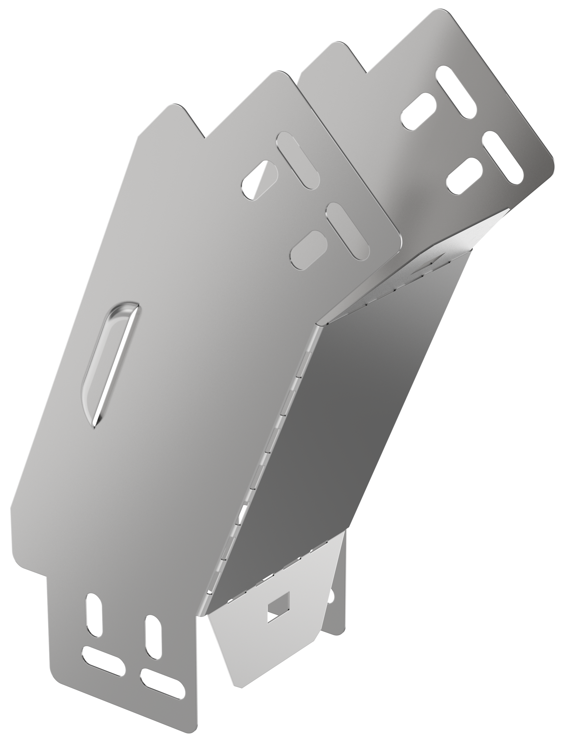 Поворот ESCA 3 вертикальный внешний 45 градусов 80х80-0,6