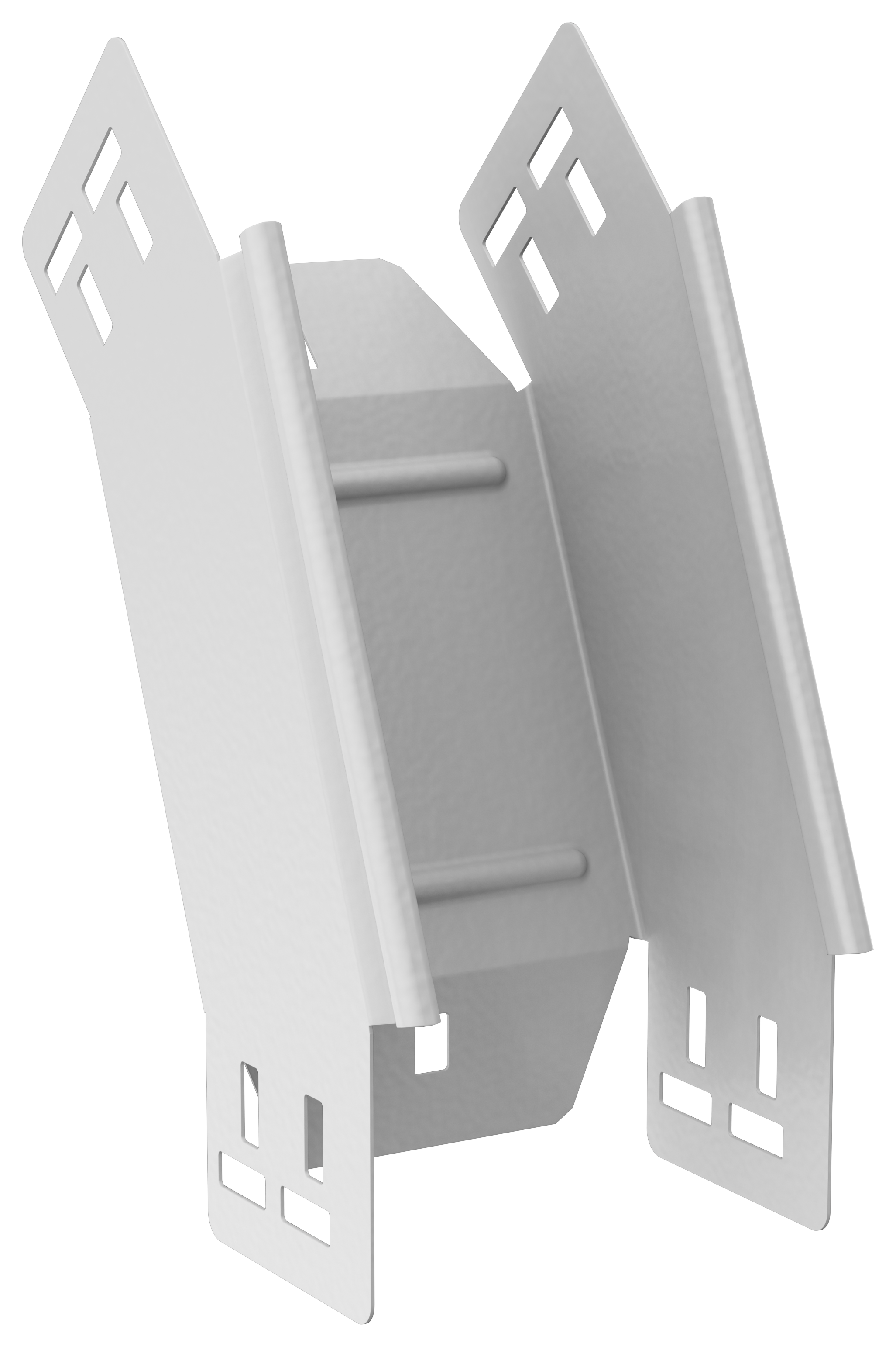 ESCA 5 Поворот верт. внеш. 45град 80х100-1,2 RAL 9016 IEK