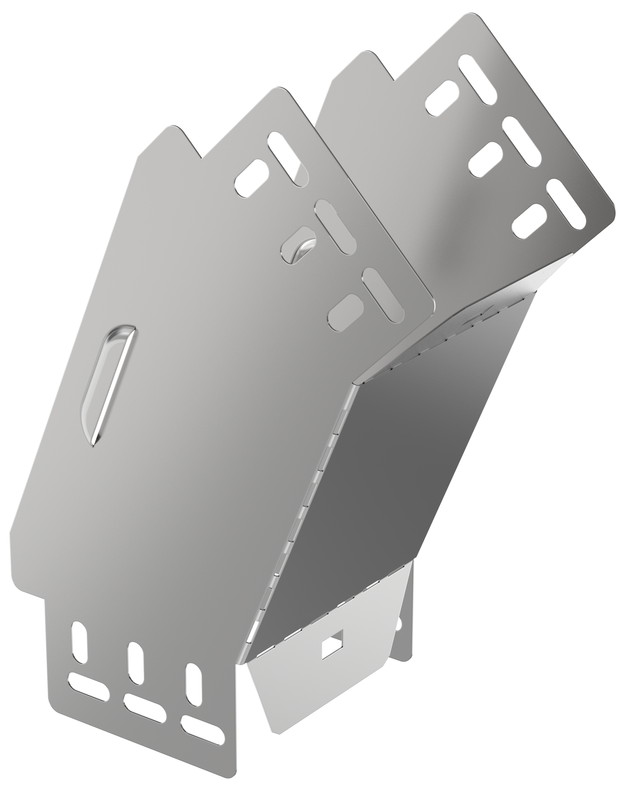 Поворот ESCA 3 вертикальный внешний 45 градусов 100х100-0,6