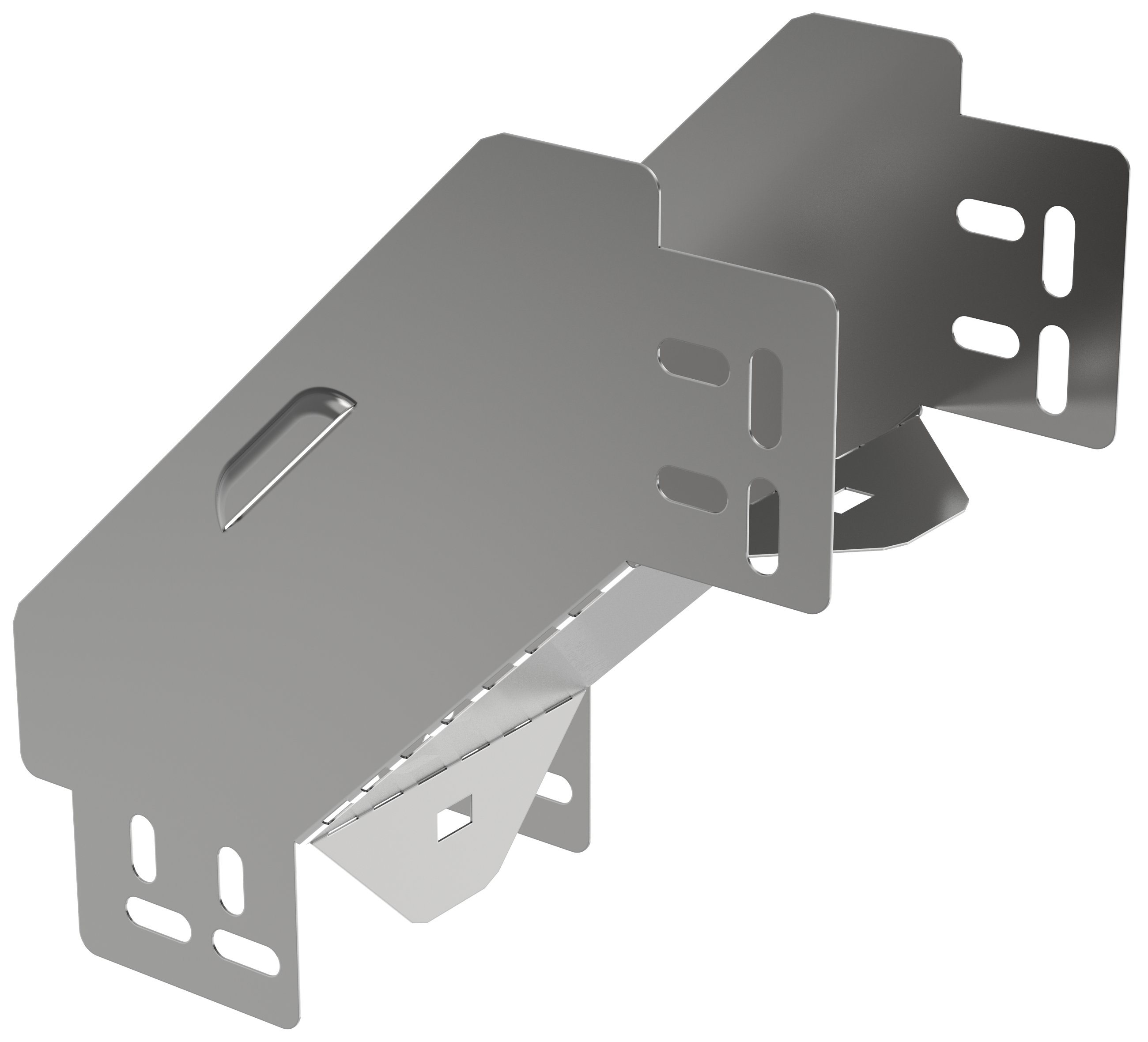 Поворот ESCA 3 вертикальный внешний 90 градусов 80х100-0,6