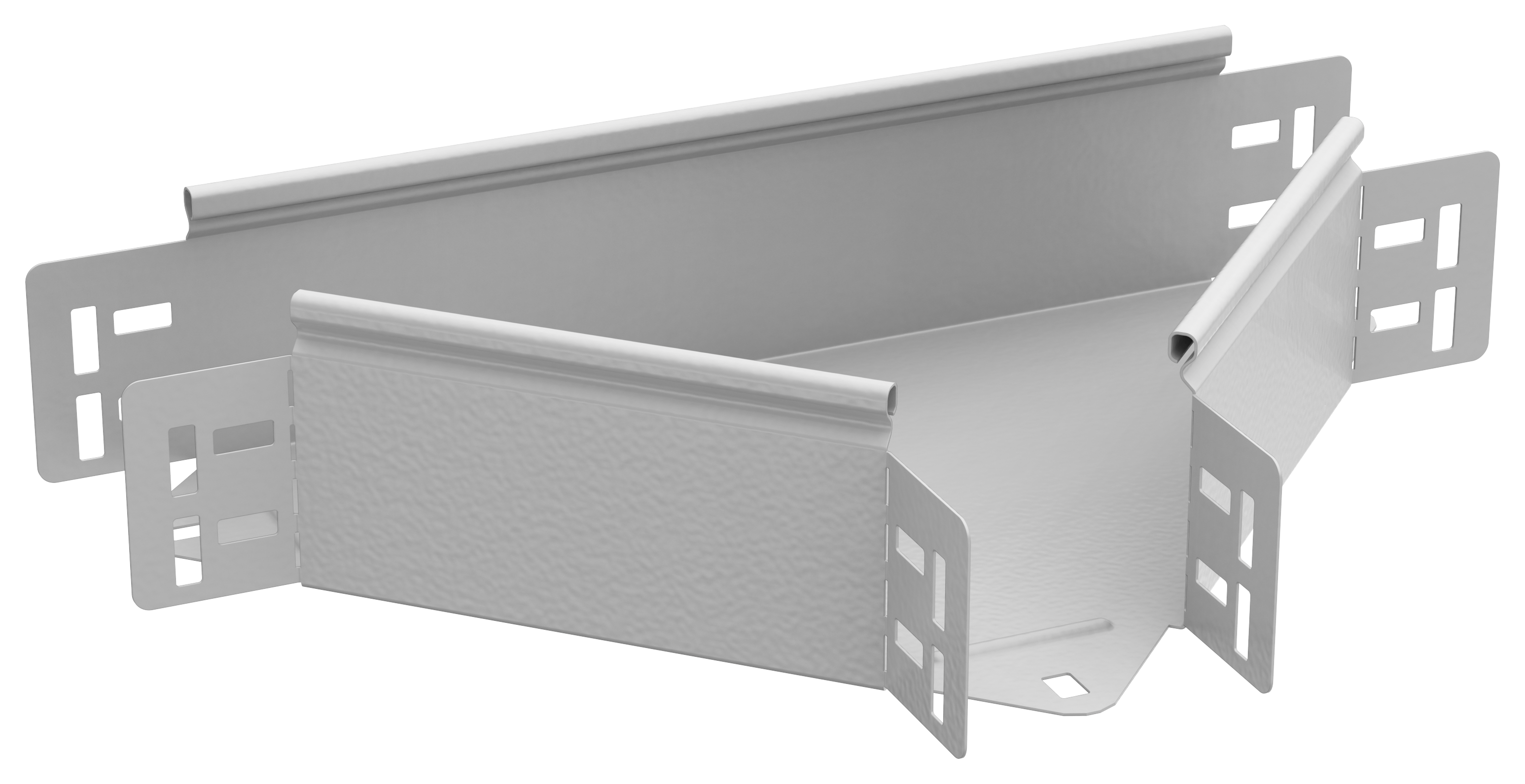 ESCA 5 Разветвитель Т-обр. 80х80-1,2 RAL 9016 IEK