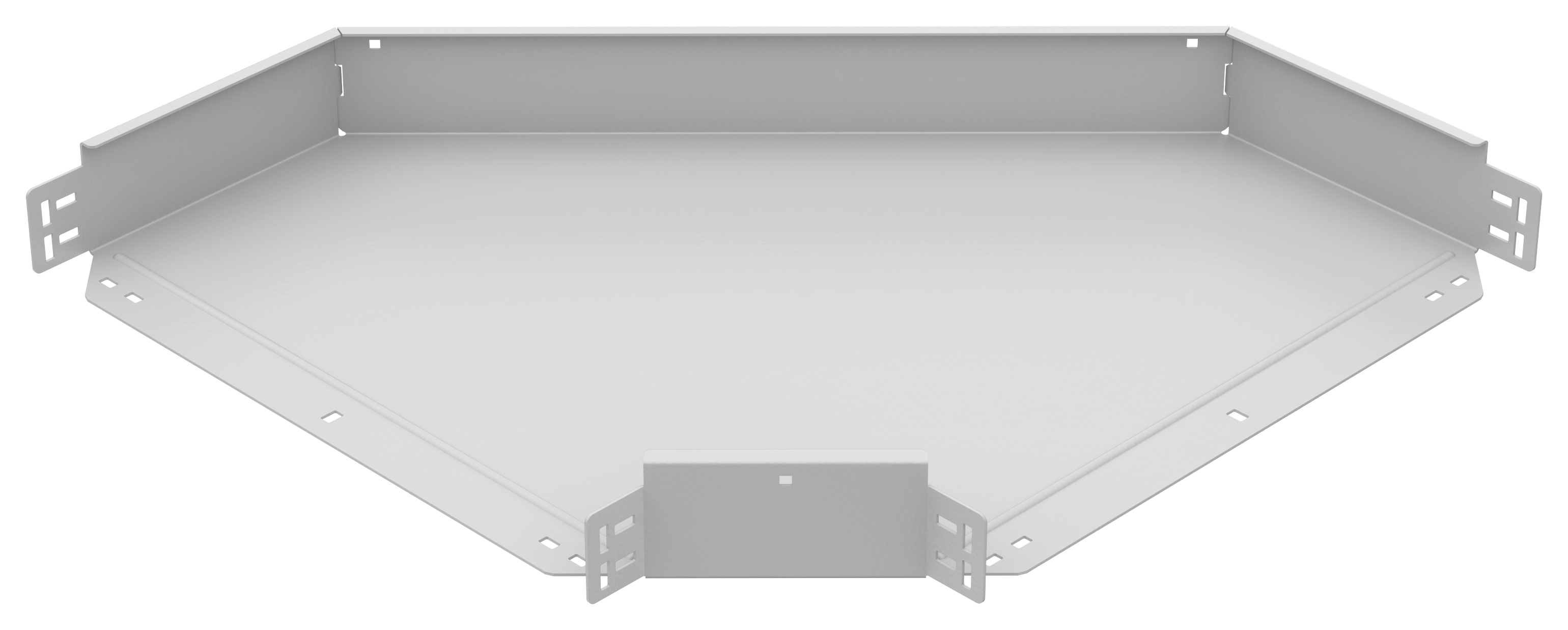 ESCA 7 Поворот 90град 100х500-2,0 RAL 9016 IEK