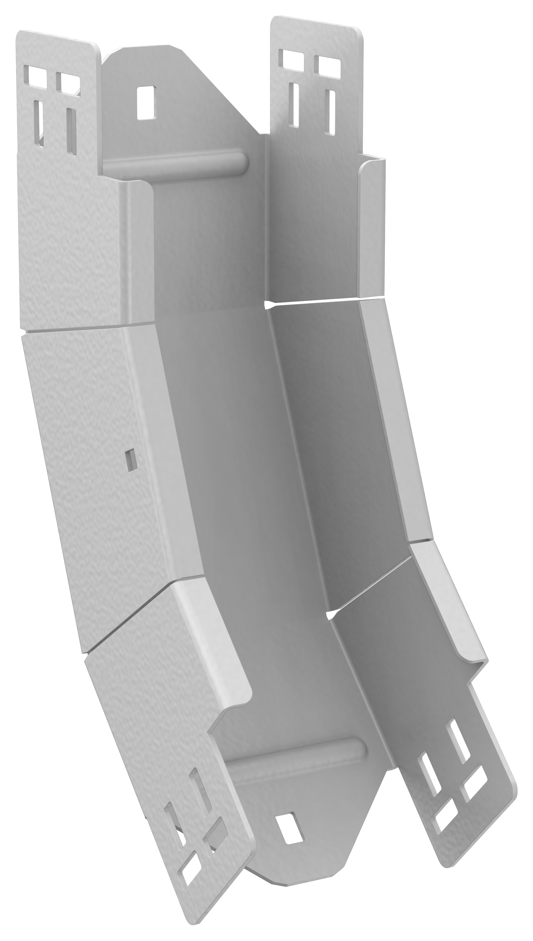 ESCA 7 Поворот верт. внутр. 45град 80х100-2,0 RAL 9016 IEK