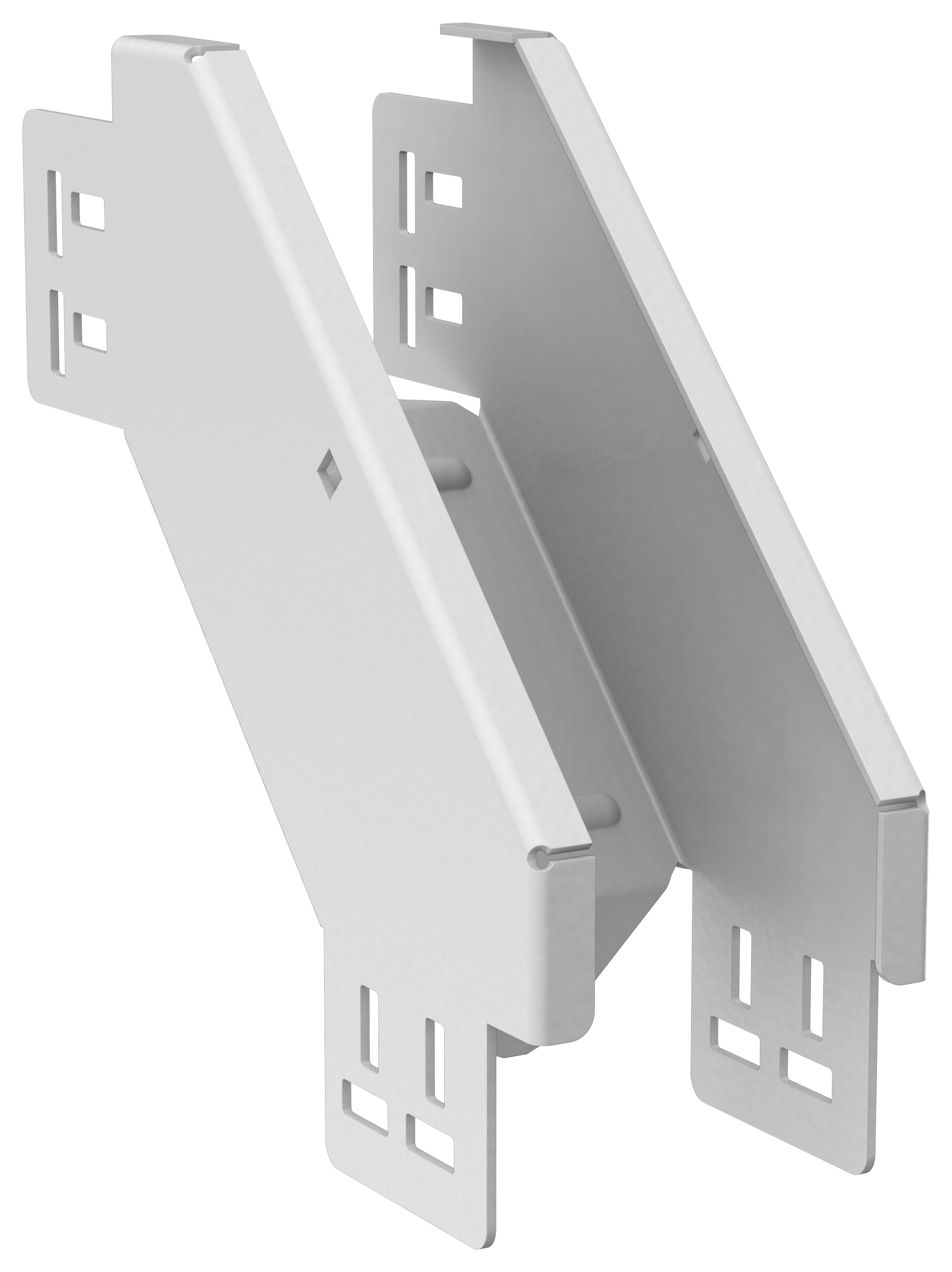 ESCA 7 Поворот верт. внеш. 90град 80х80-2,0 RAL 9016 IEK