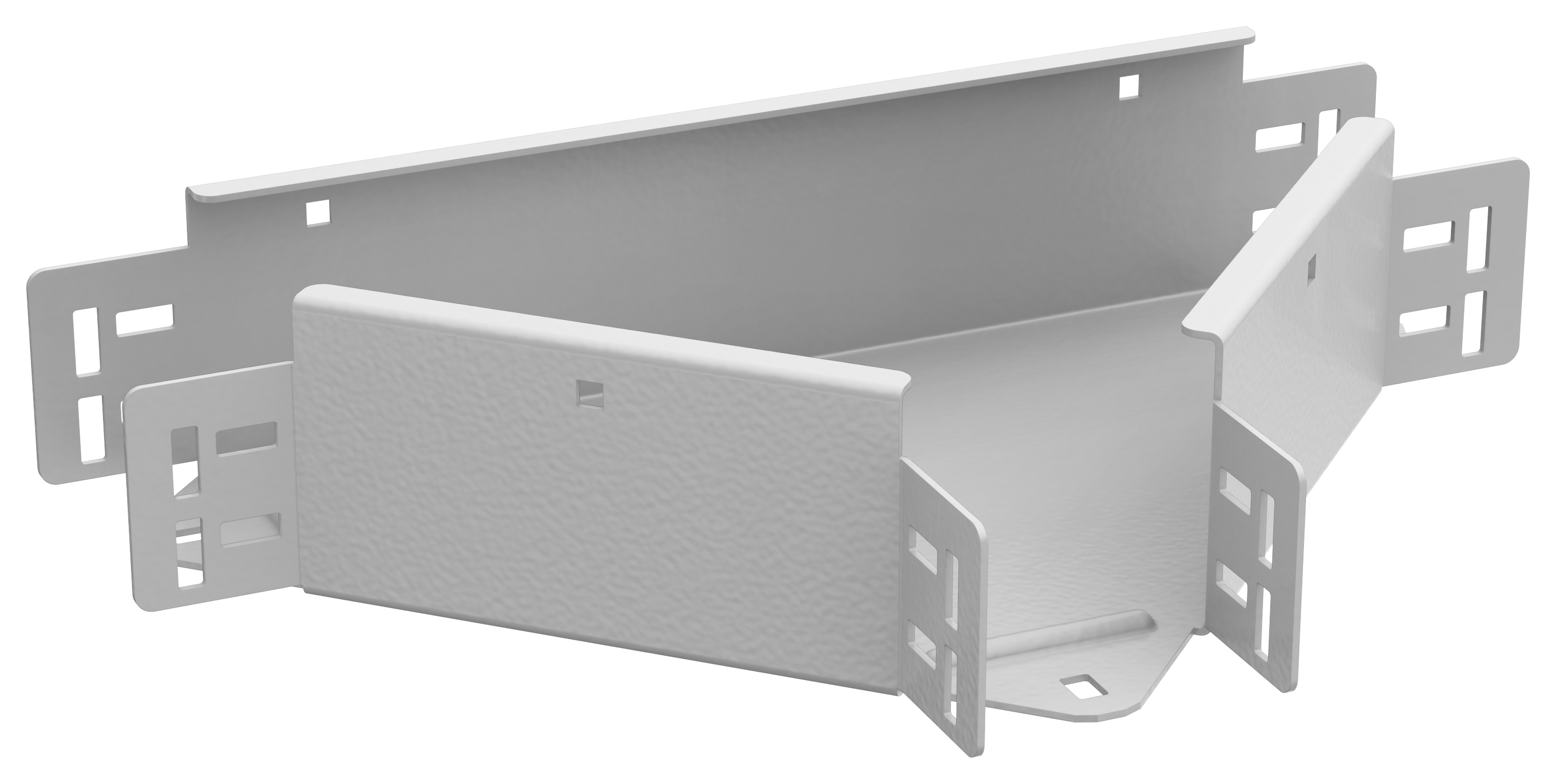 ESCA 7 Разветвитель Т-обр. 80х80-2,0 RAL 9016 IEK