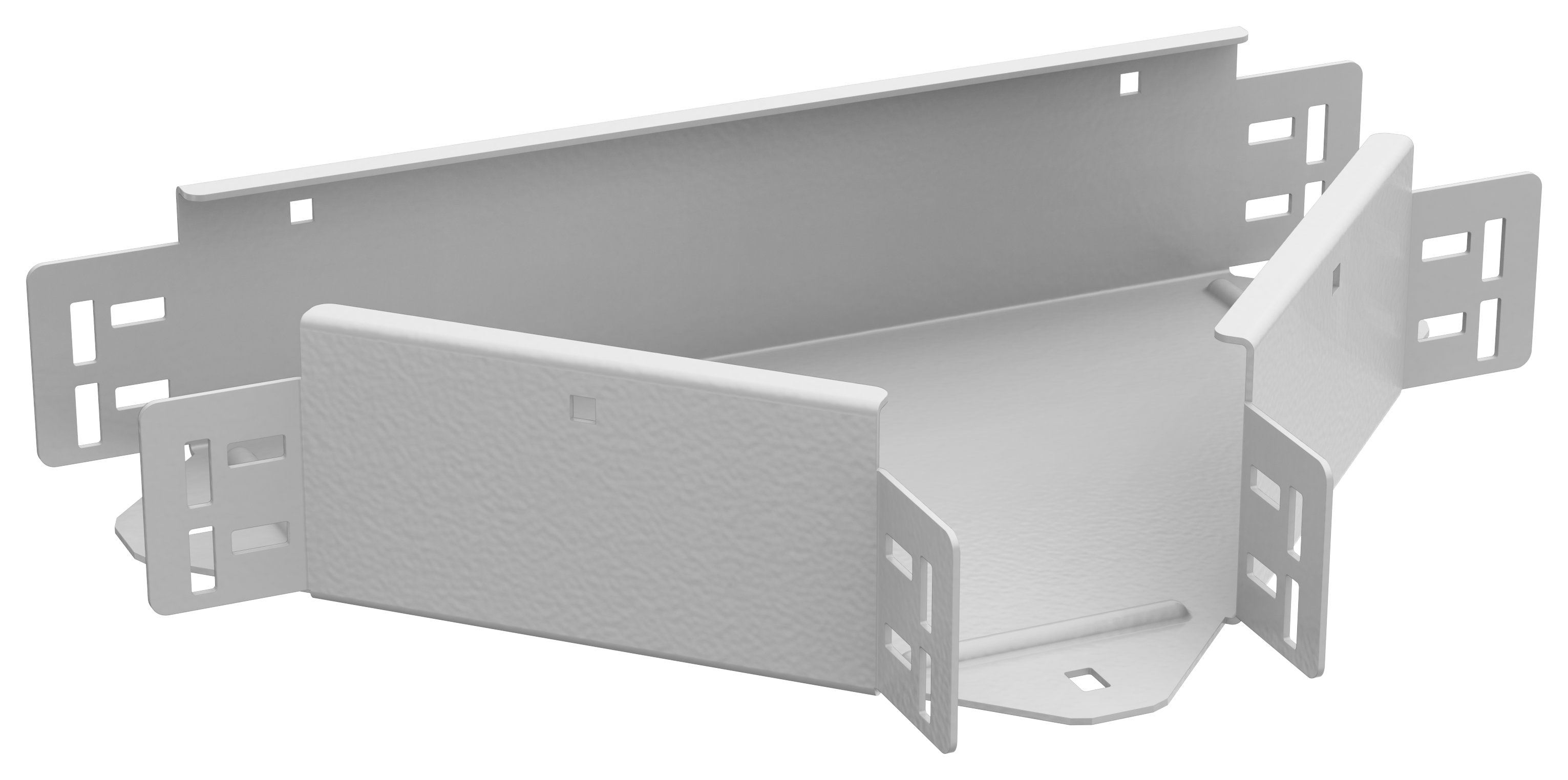 ESCA 7 Разветвитель Т-обр. 100х100-2,0 RAL 9016 IEK