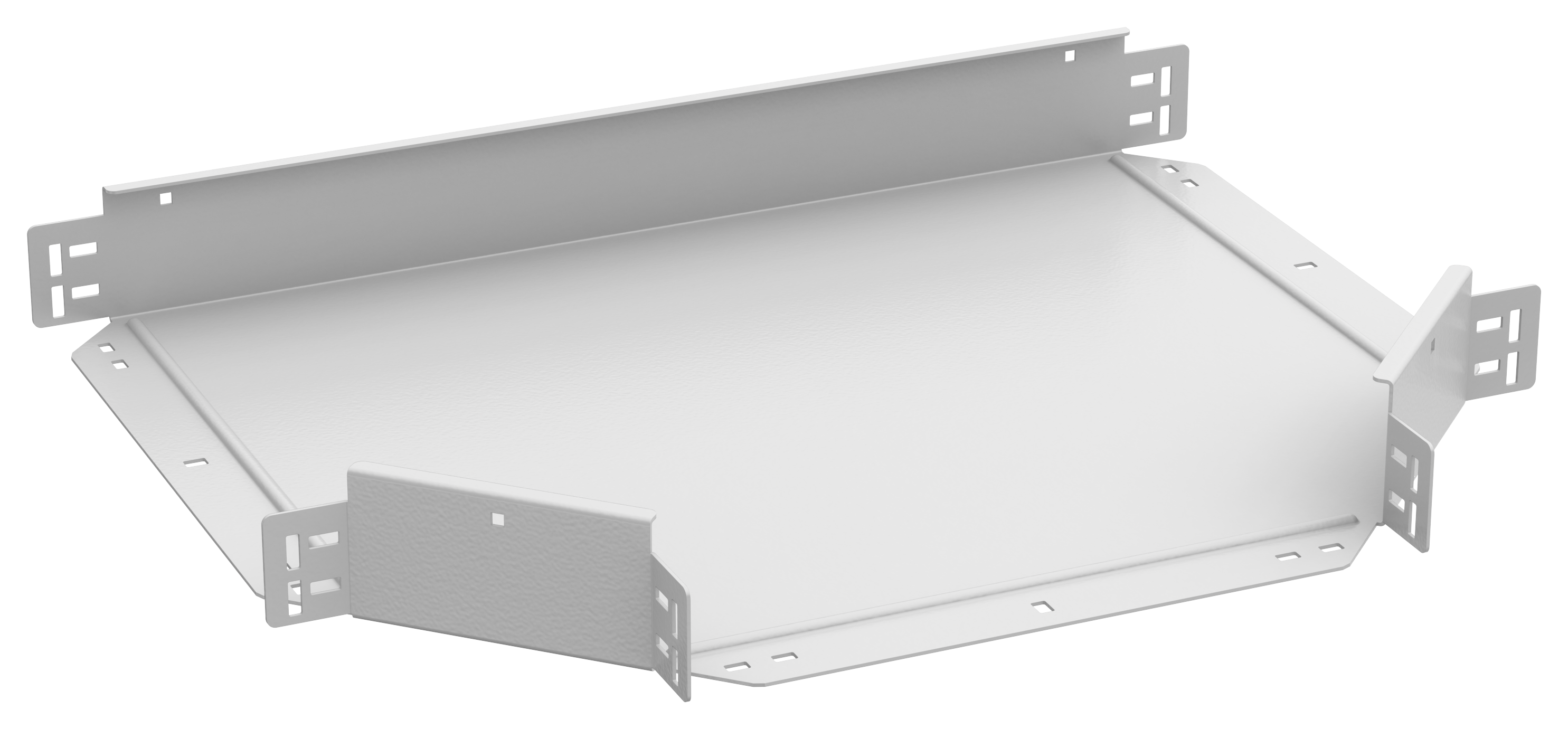 ESCA 7 Разветвитель Т-обр. 80х400-2,0 RAL 9016 IEK