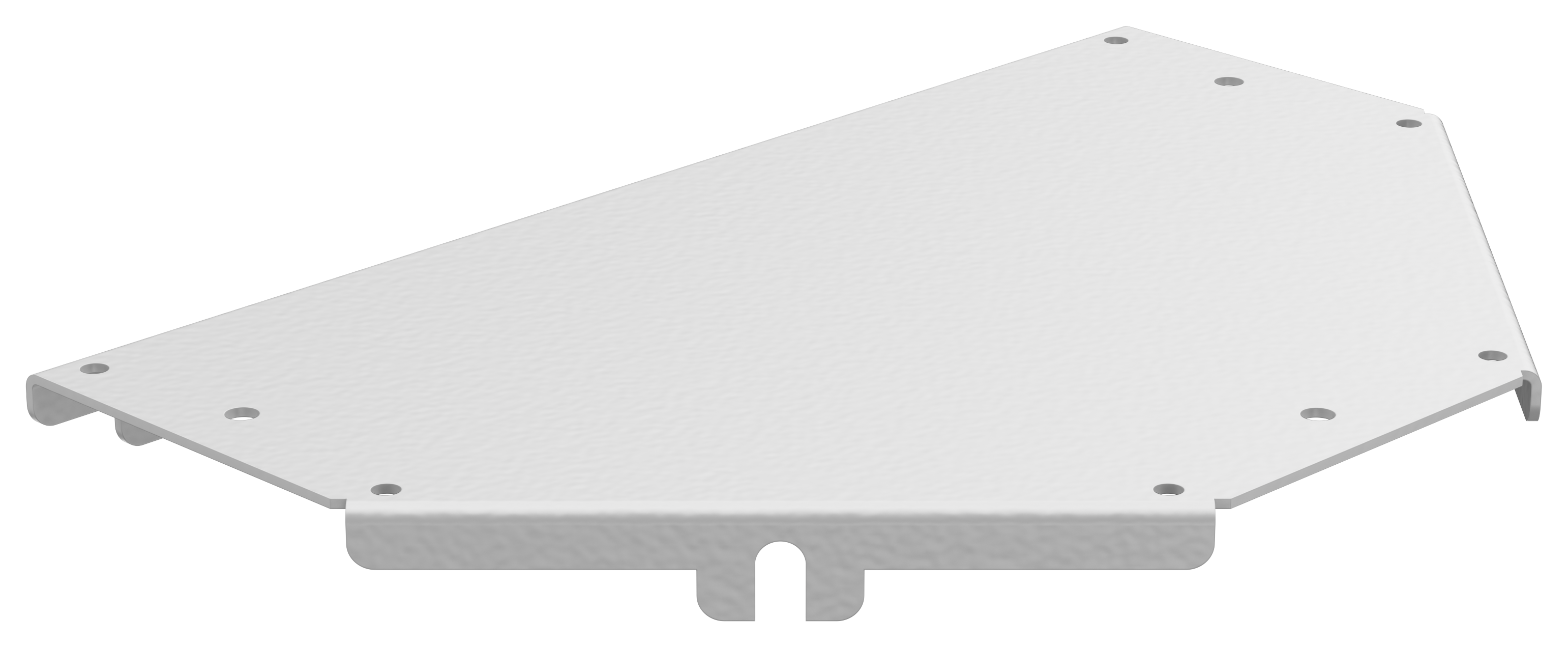 ESCA 7 Кр. разветвителя Т-обр. 80-2,0 RAL 9016 IEK