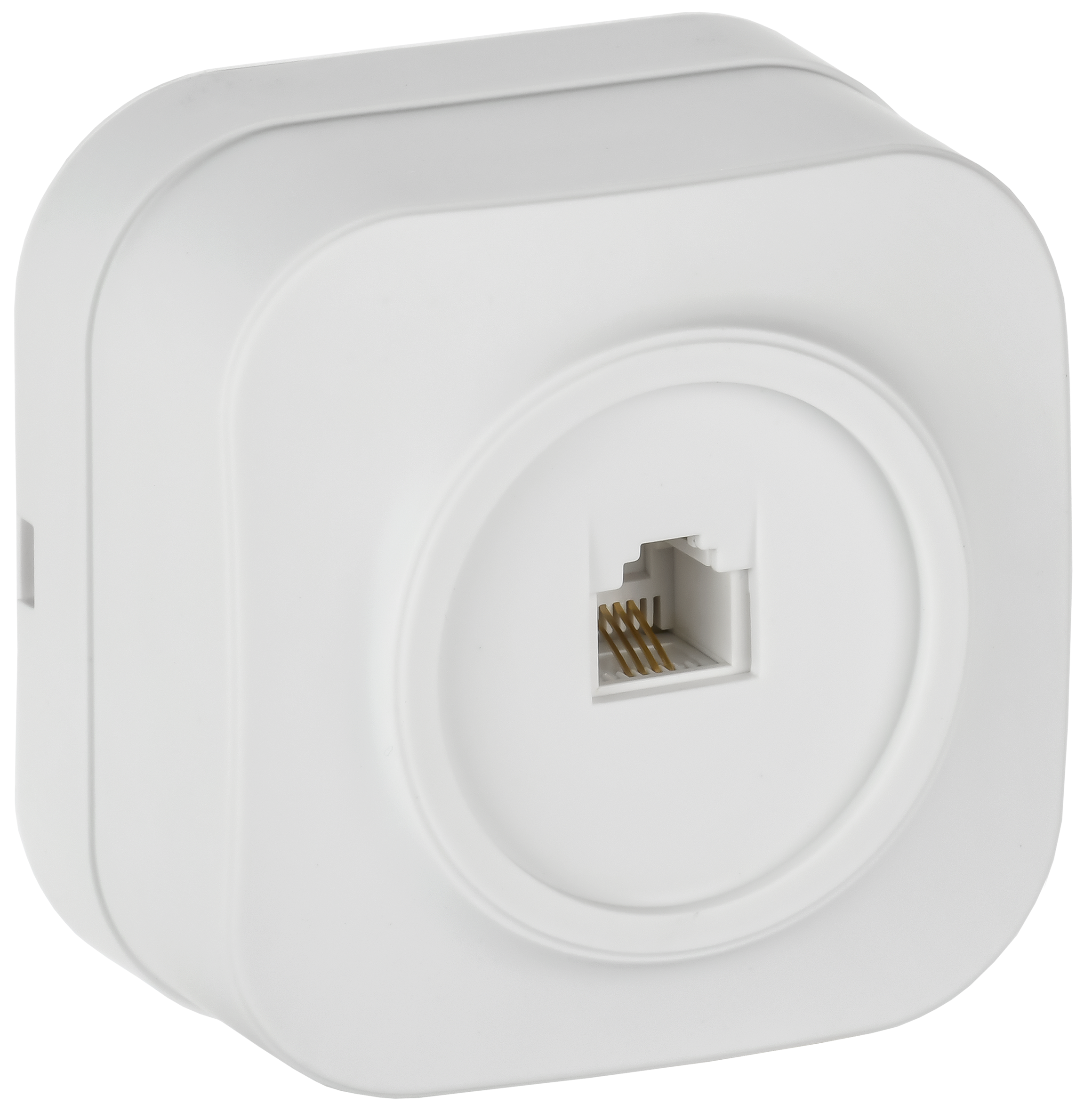 GLORY Розетка для открытой установки телефонная RJ11 РТ20-ХБм белый матовый IEK