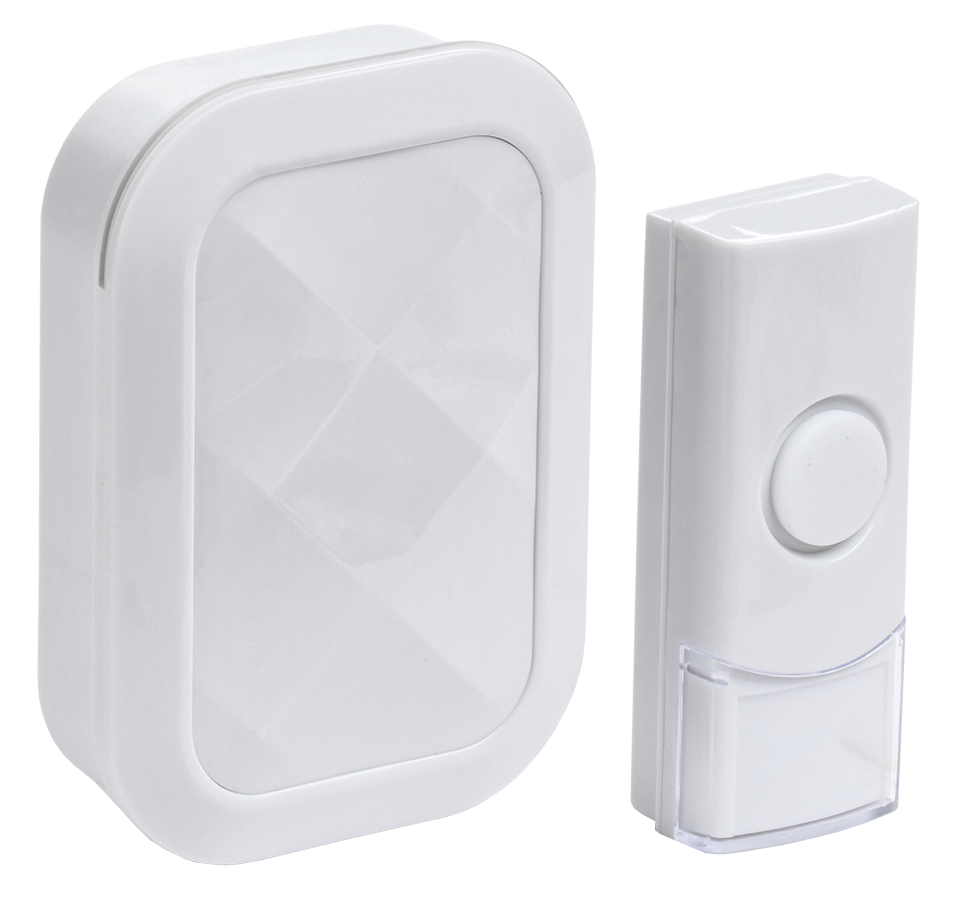 Звонок беспроводной ДЗБ3-36М (36 мелодий) белый