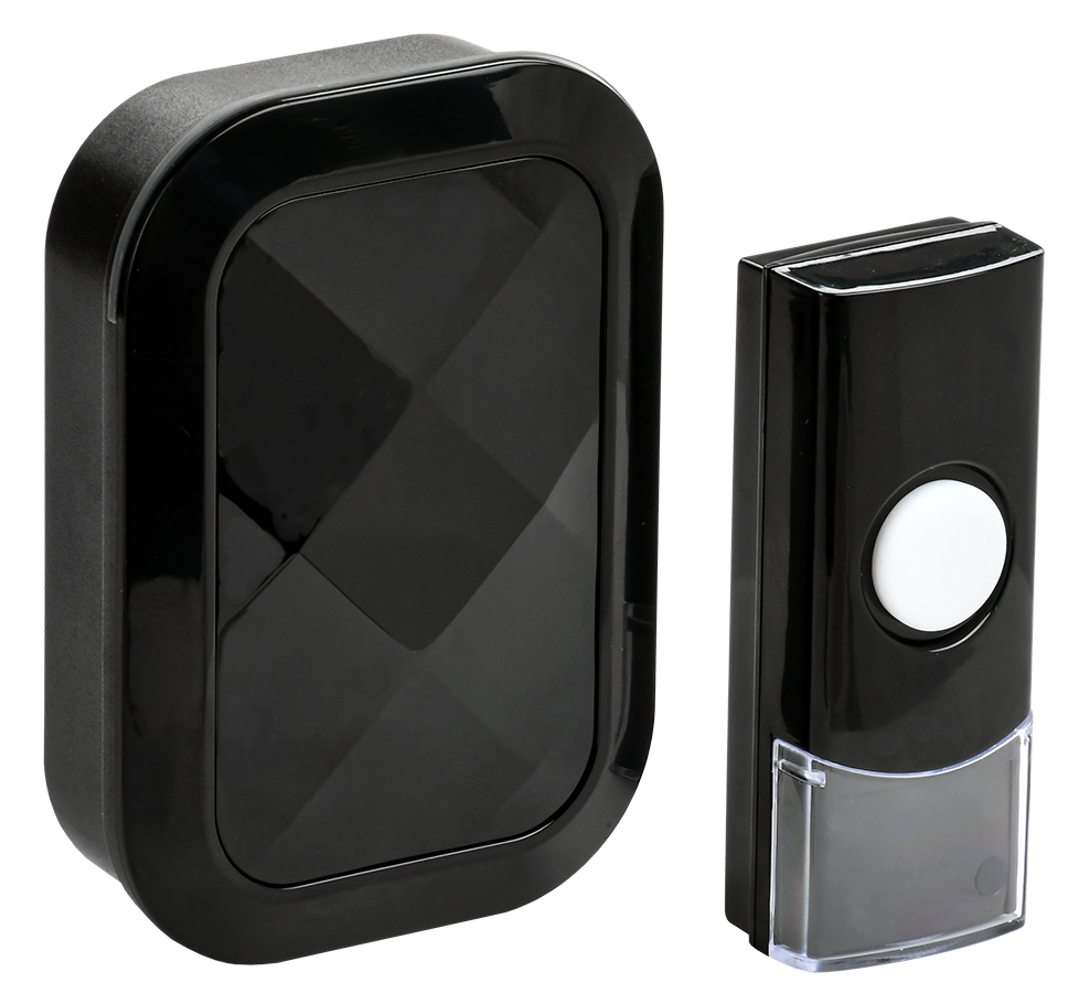 Звонок беспроводной ДЗБ3-36М (36 мелодий) черный