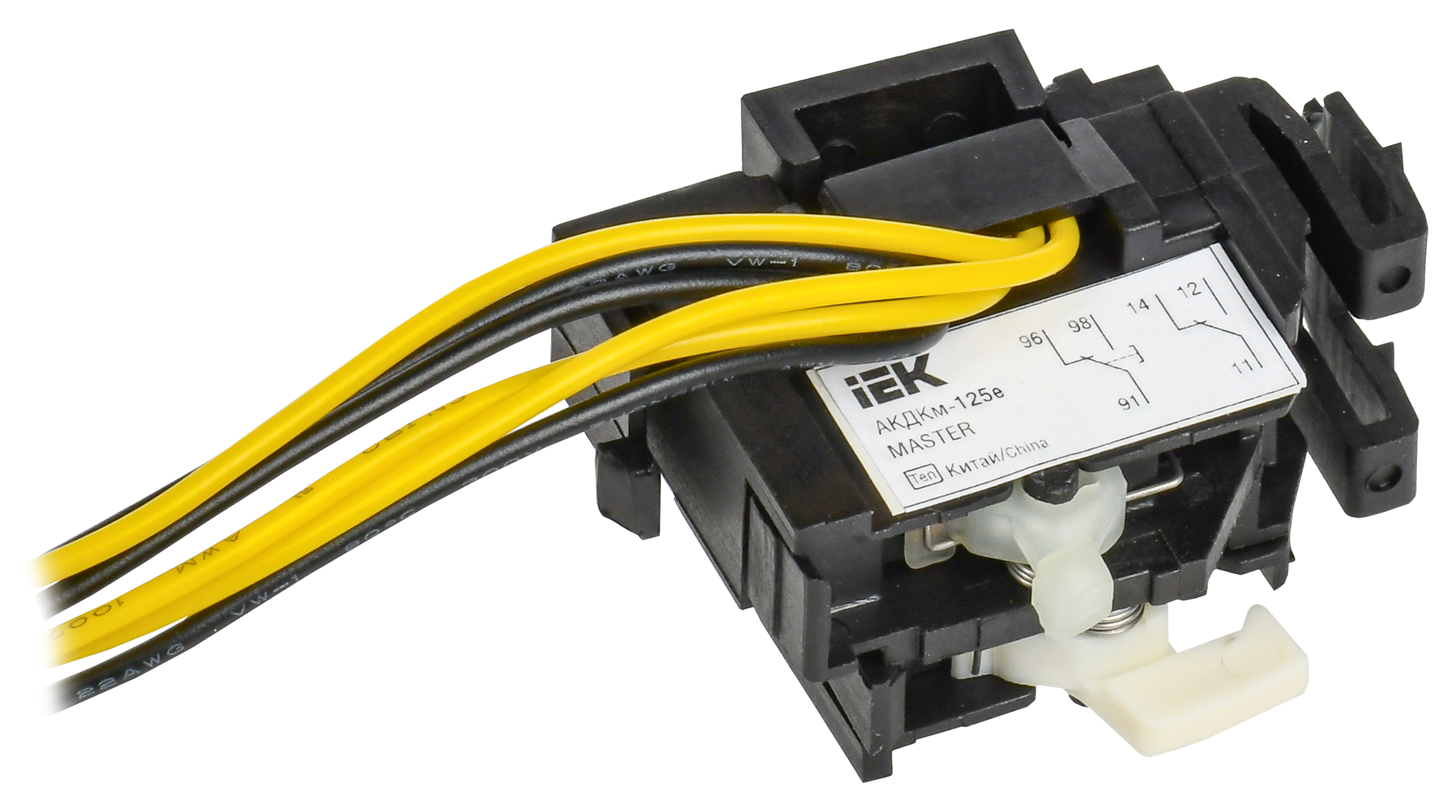Контакт совмещенный Акдк-125 e (АКДКм-32) MASTER электронный Расцепитель