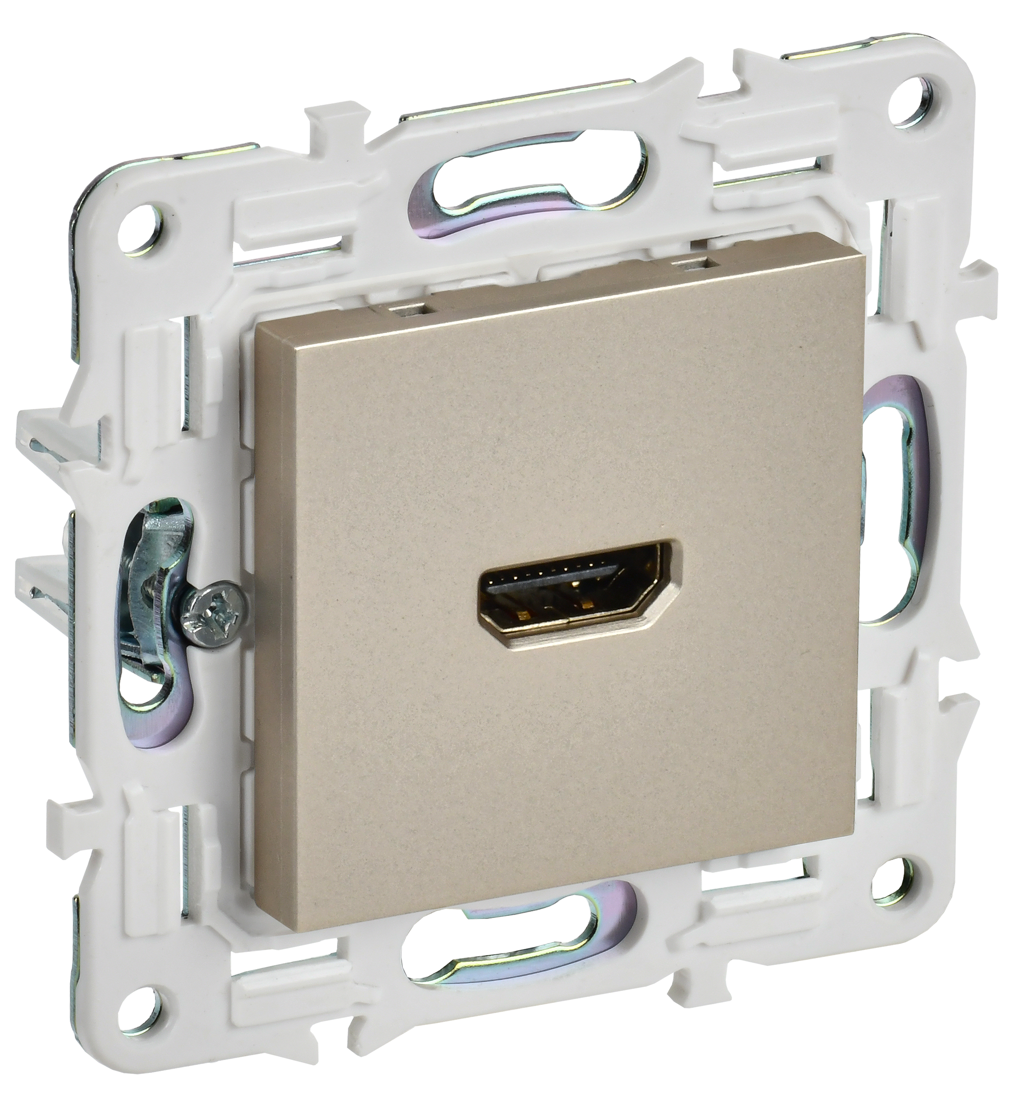 SKANDY Розетка HDMI SK-H01Sh шампань IEK