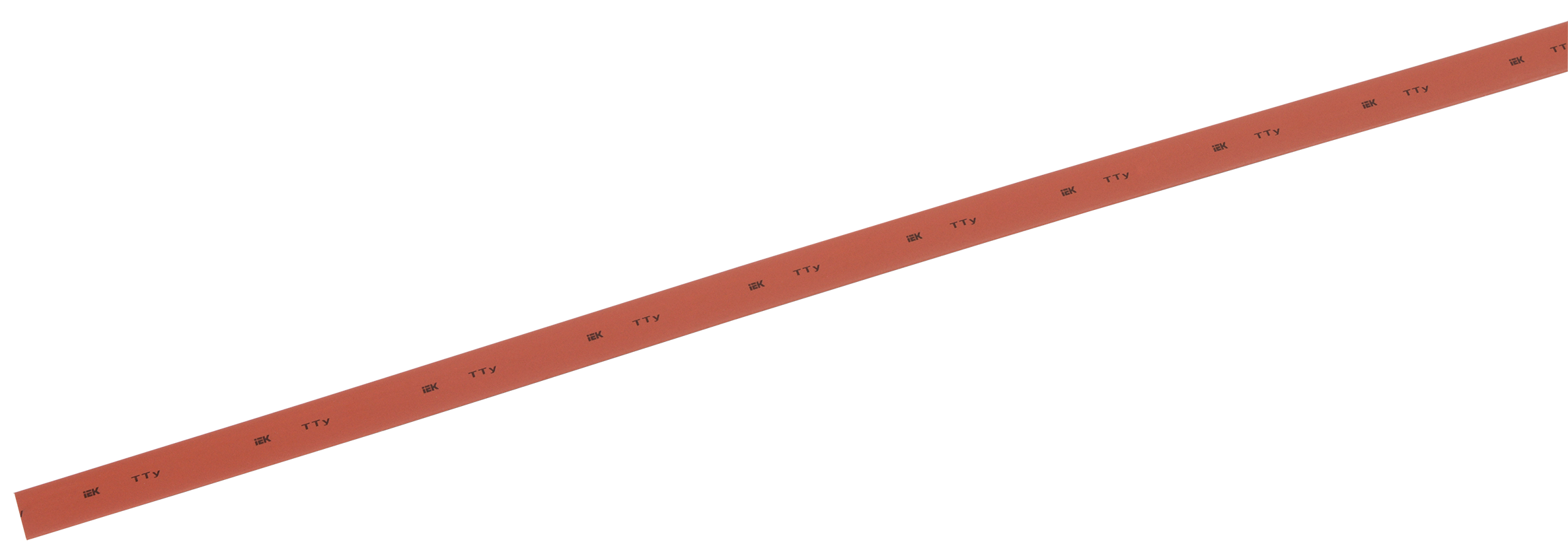 Трубка термоусаживаемая ТТУ 18/9 красная (1м)