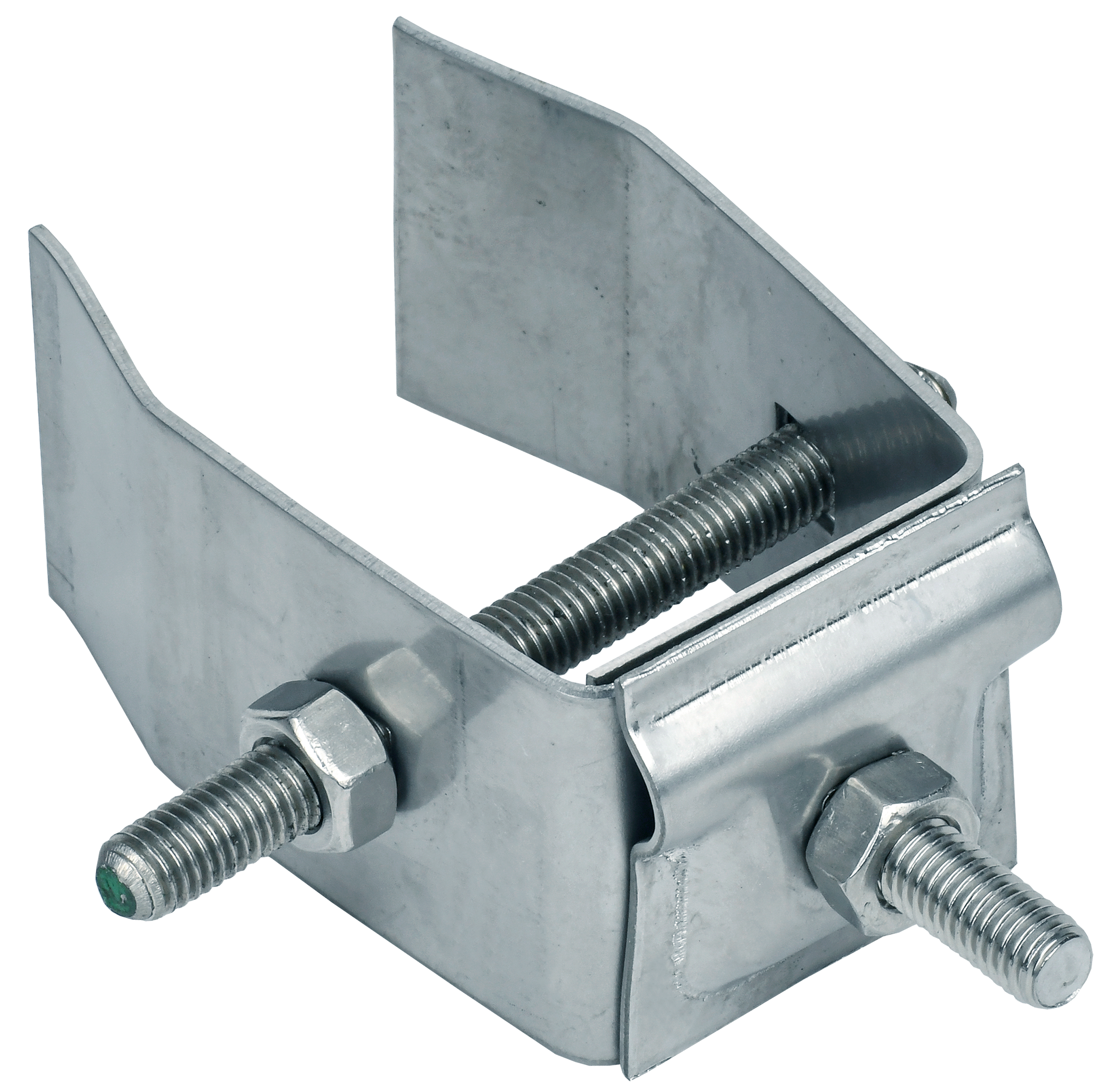 Держатель проводника круглого 6-10 мм для конструкций h 70 мм оцинкованная сталь HDZ