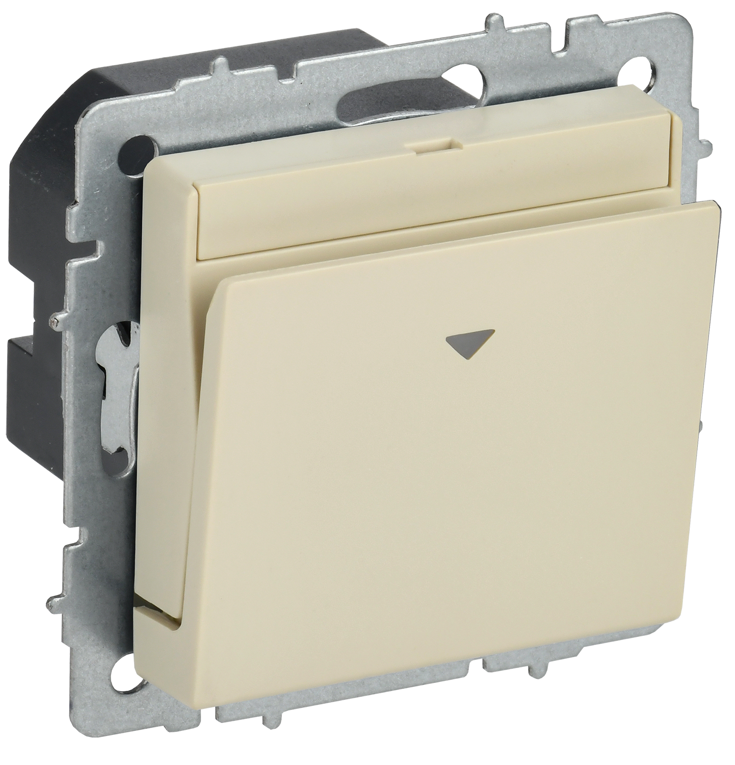 BRITE Выключатель карточный 30А ВС10-1-8-БрКр бежевый IEK