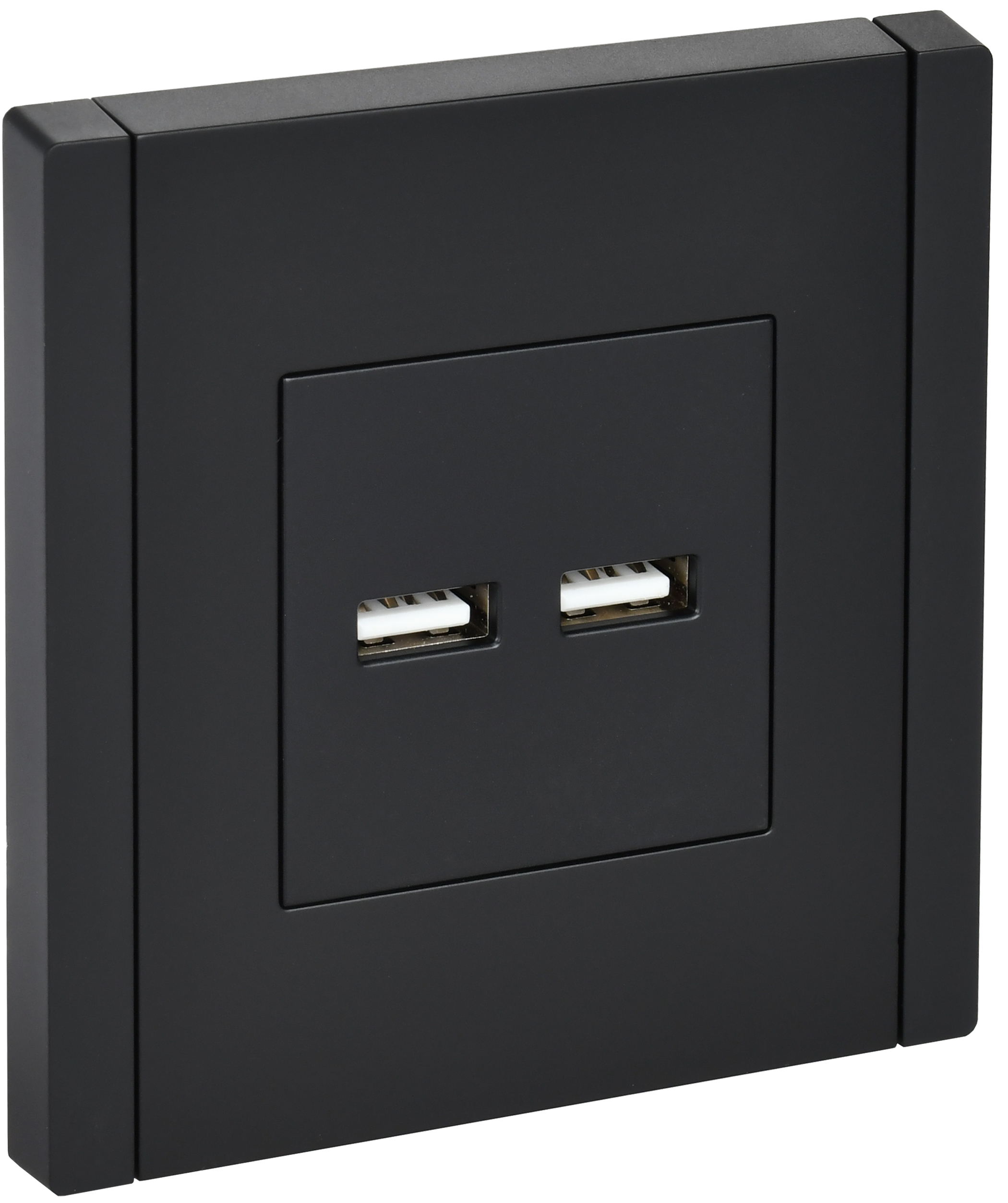 FORTE&PIANO Розетка USB A+A 3,1А FP149 черный IEK