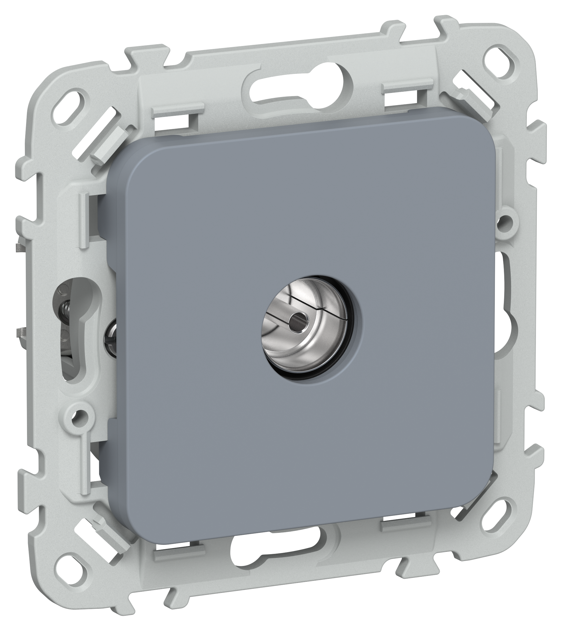 FLITE Розетка TV экранированная проходная тип M РТВм-1-1-2-ФлМ маренго IEK