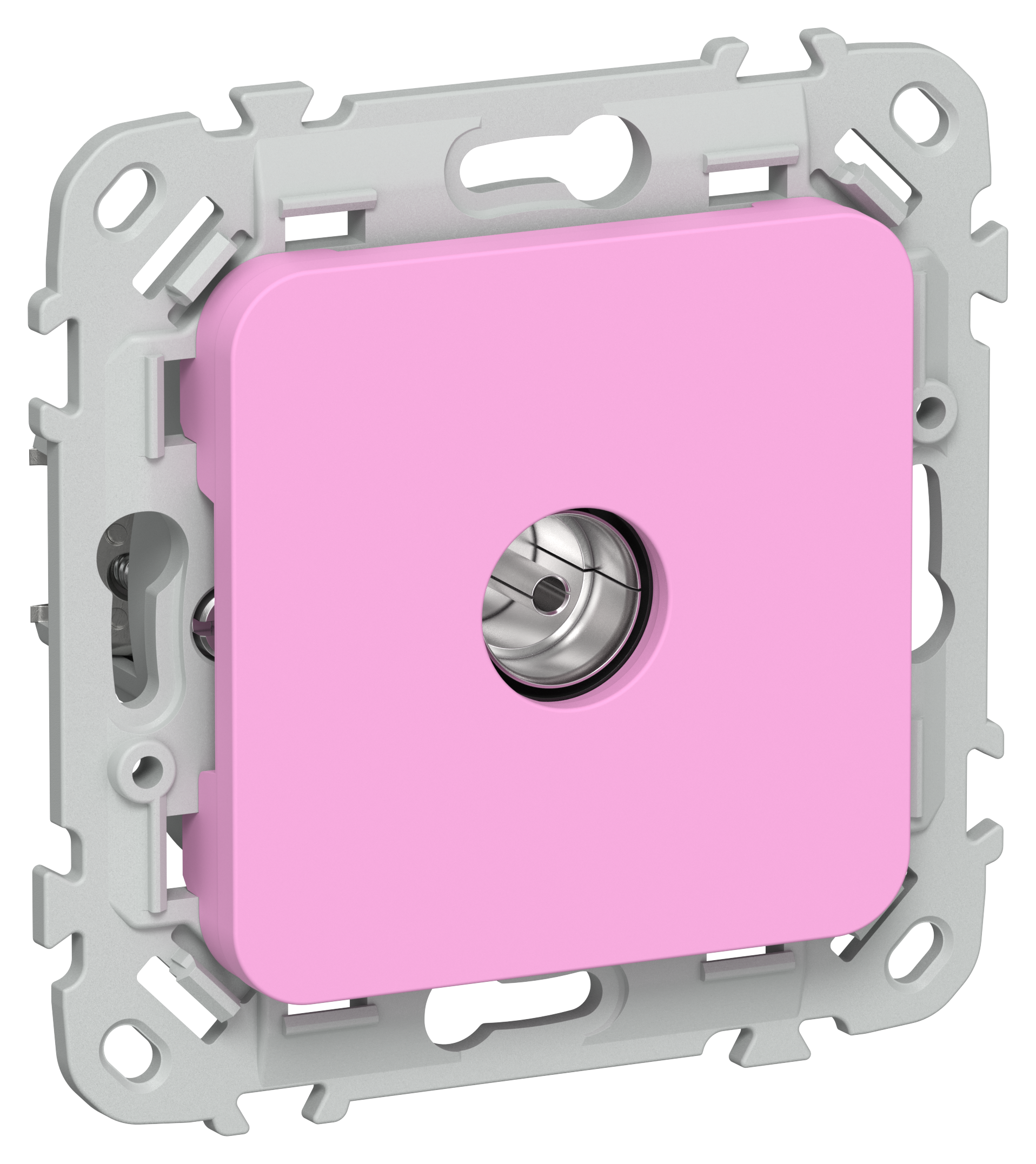 FLITE Розетка TV экранированная проходная тип M РТВм-1-1-2-ФлПр пурпурный IEK