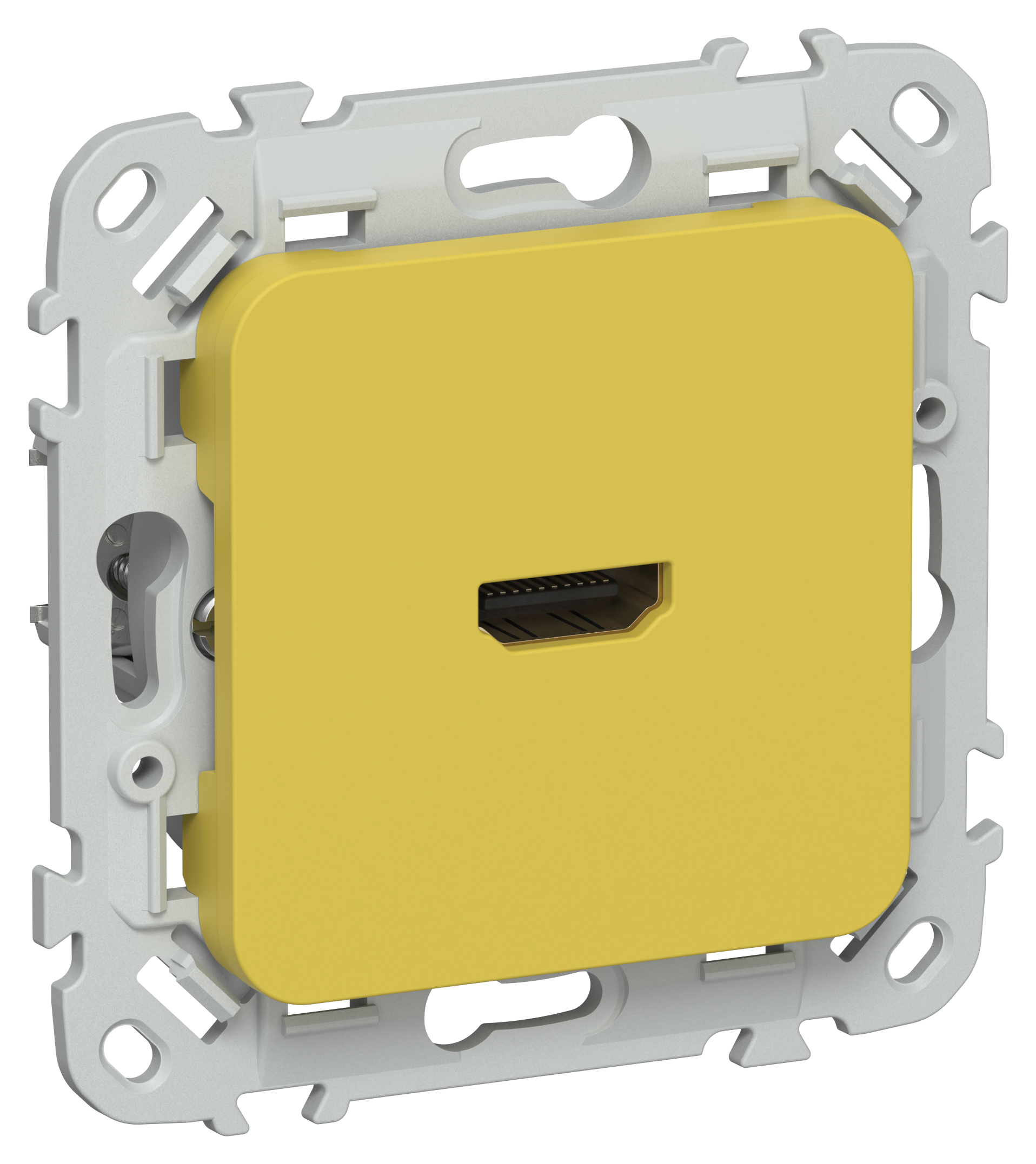 FLITE Розетка HDMI РШДМА-ФлЖК желтый карри IEK