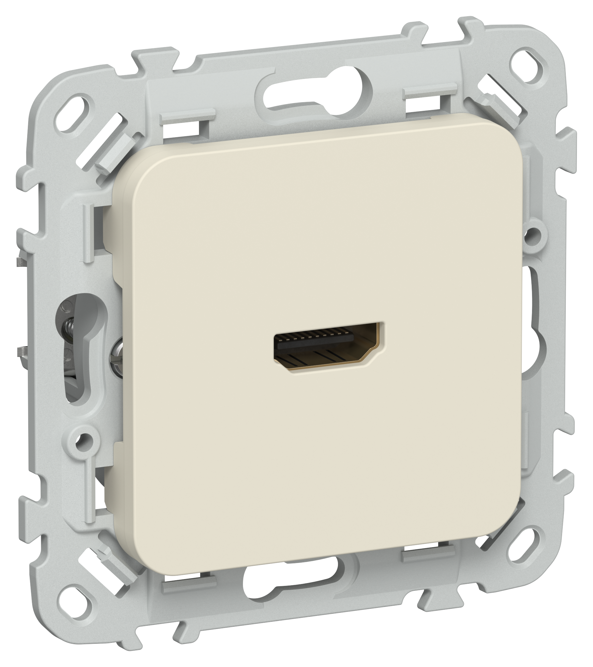 FLITE Розетка HDMI РШДМА-ФлСл сливочный IEK