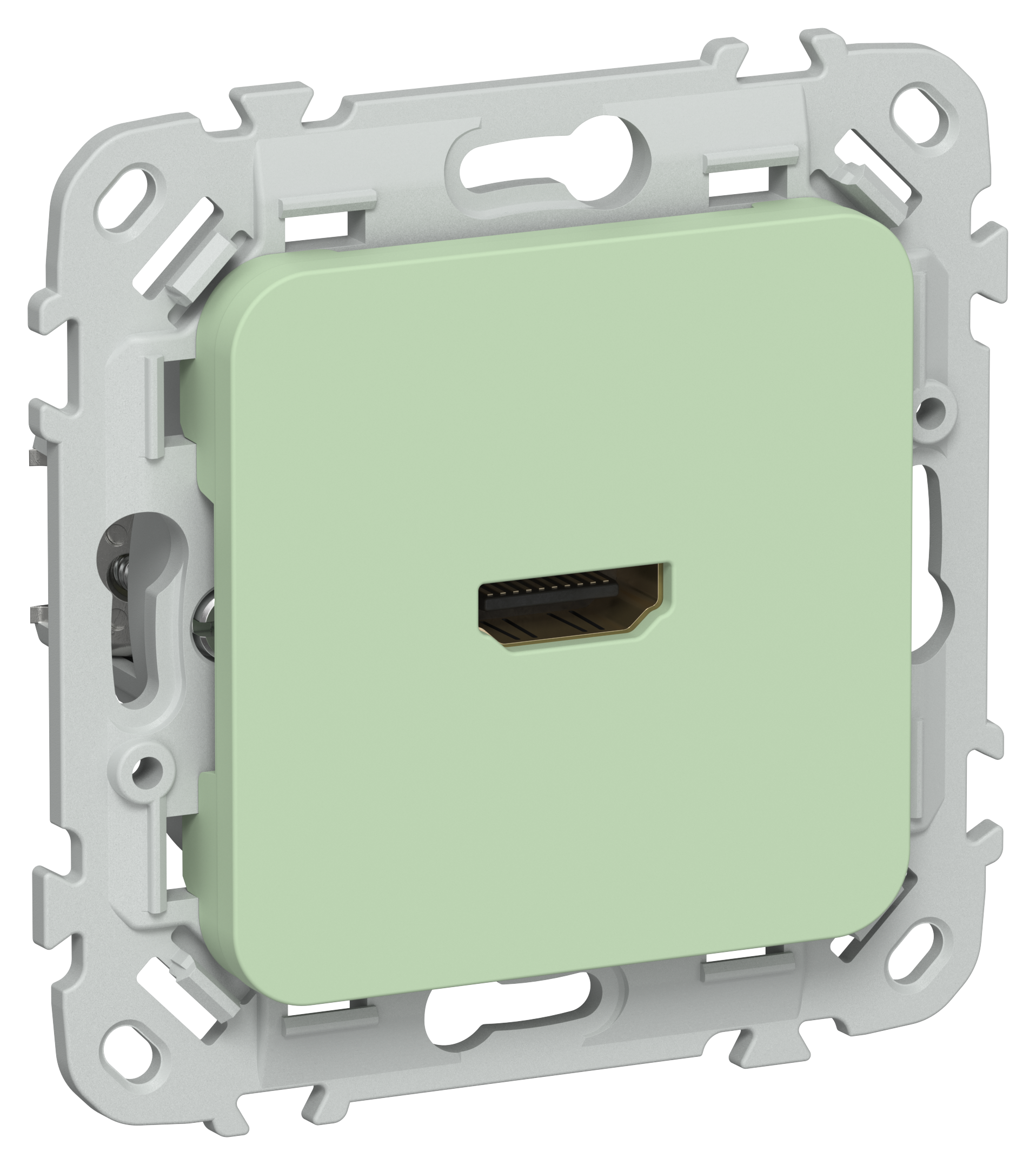 FLITE Розетка HDMI РШДМА-ФлФ фисташковый IEK