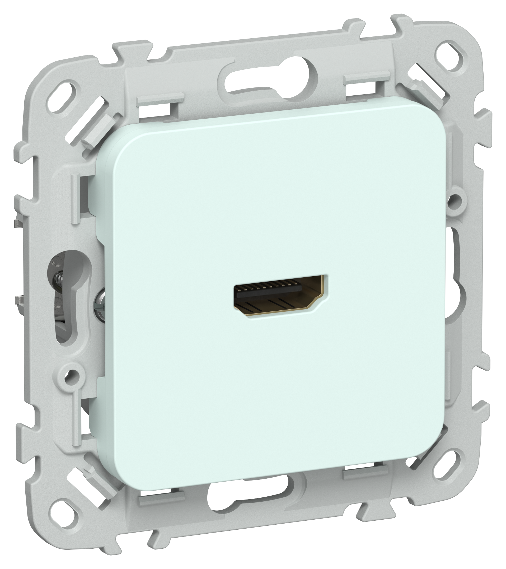 FLITE Розетка HDMI РШДМА-ФлХЛ холодный лед IEK