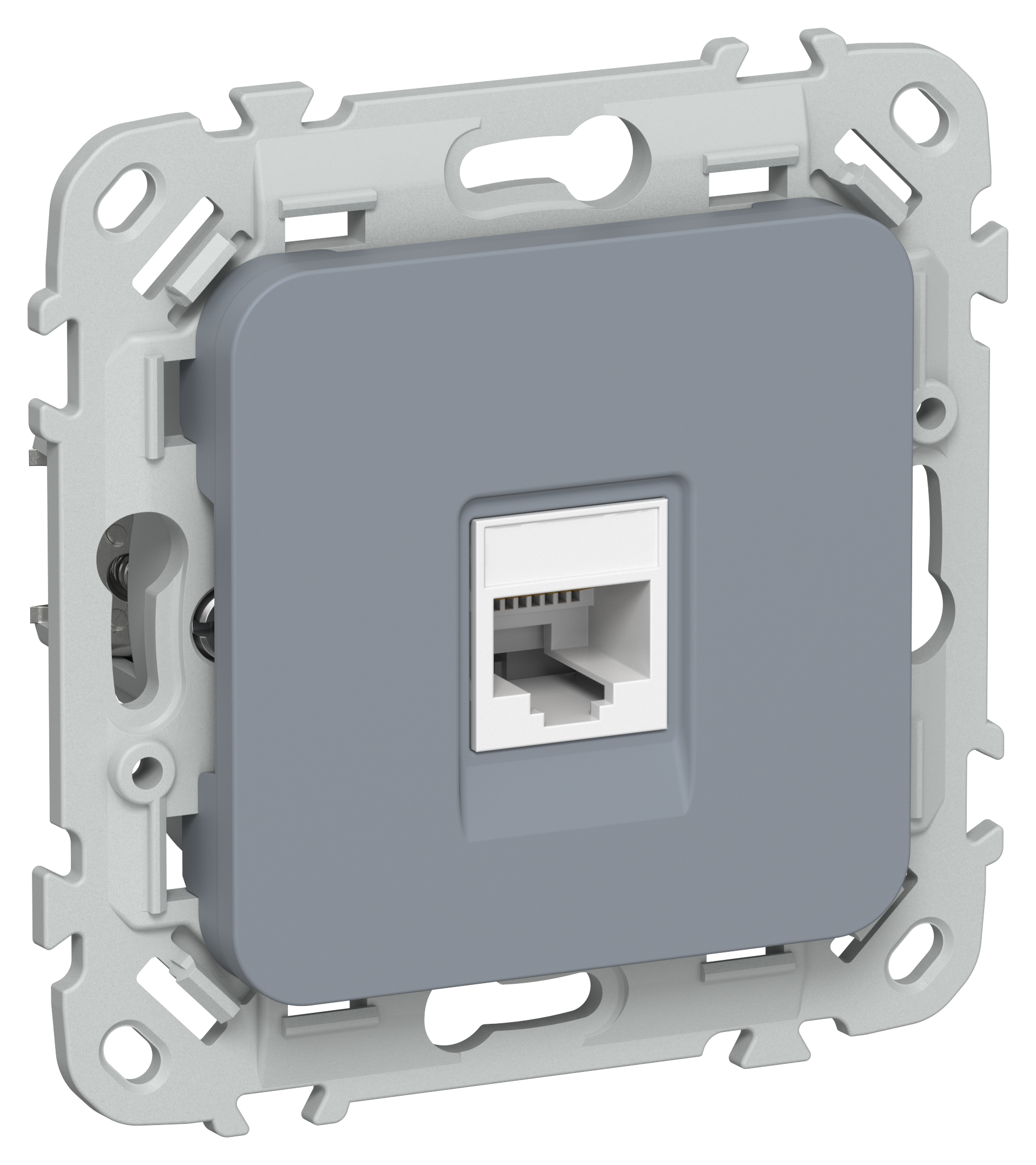 FLITE Розетка компьютерная RJ45 категория 5Е UTP РК5е-1-0-ФлМ маренго IEK