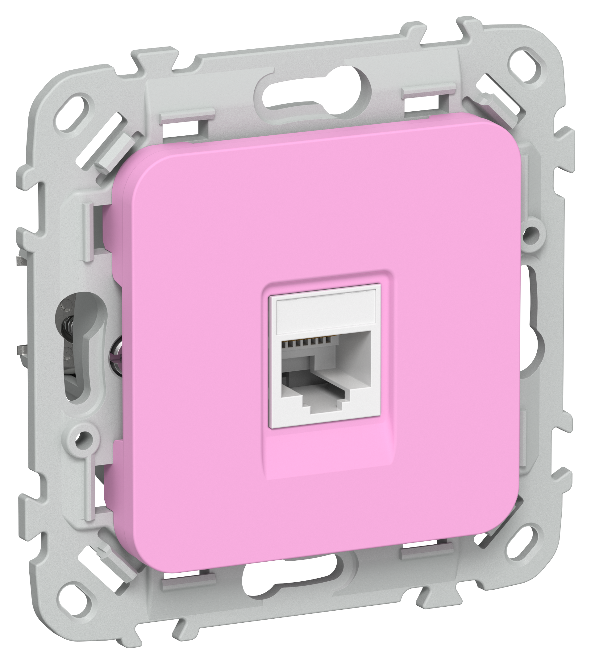 FLITE Розетка компьютерная RJ45 категория 5Е UTP РК5е-1-0-ФлПр пурпурный IEK