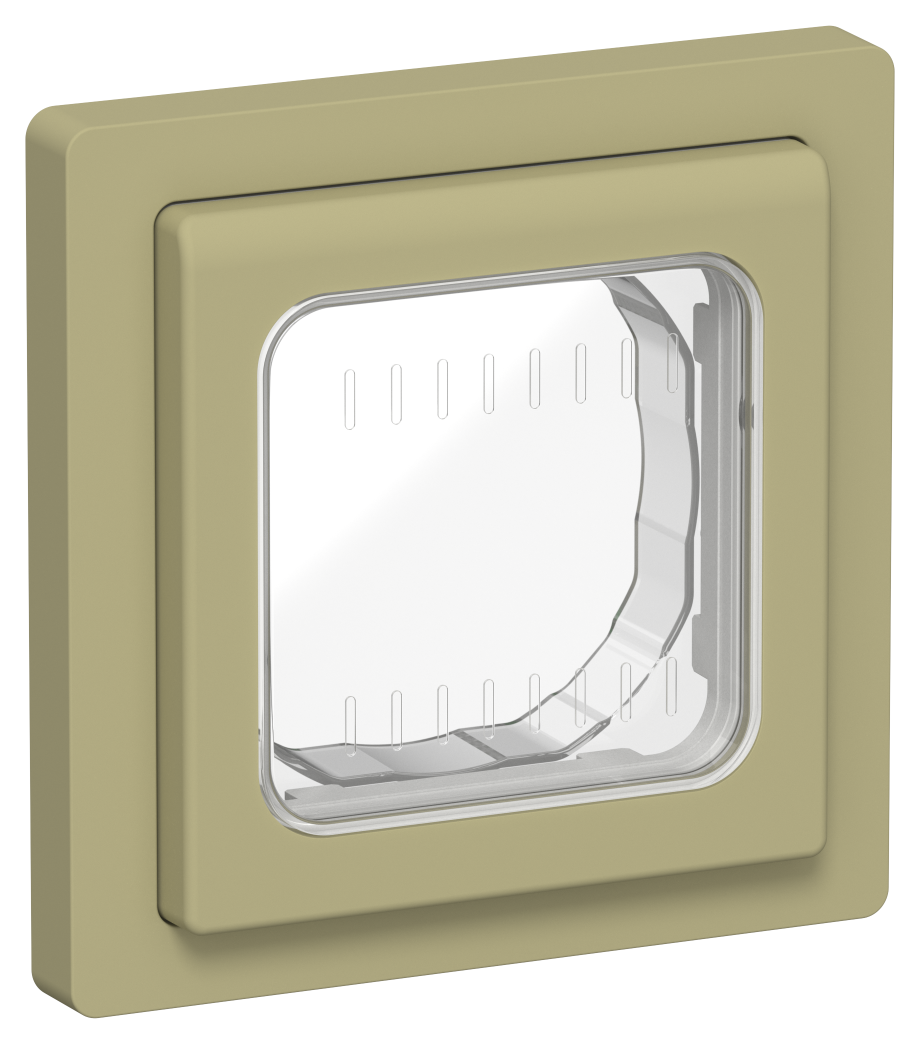 FLITE Рамка 1-местная IP55 Рпро-1-55-ФлО оливковый IEK