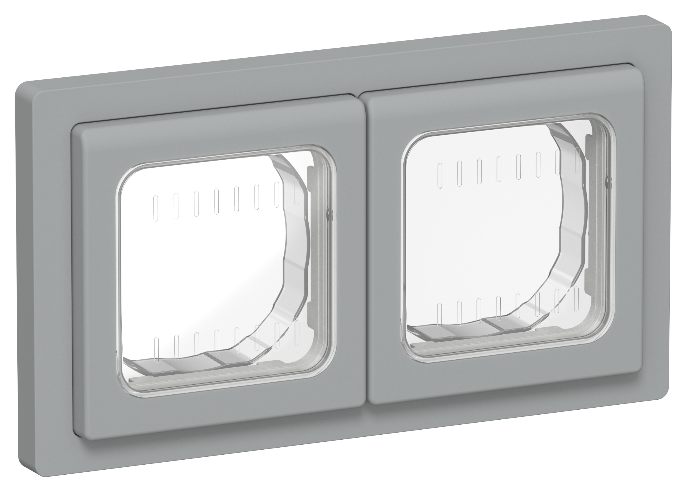 FLITE Рамка 2-местная IP55 Рпро-2-55-ФлС серый IEK