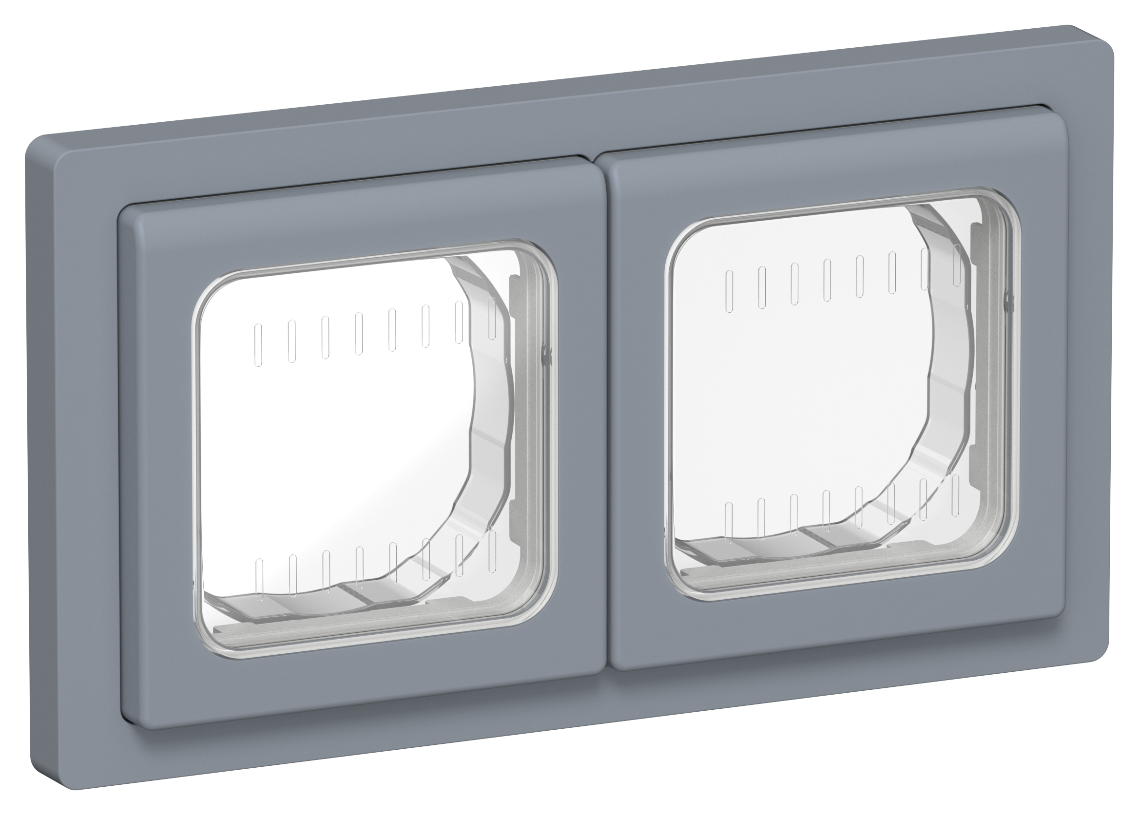 FLITE Рамка 2-местная IP55 Рпро-2-55-ФлМ маренго IEK