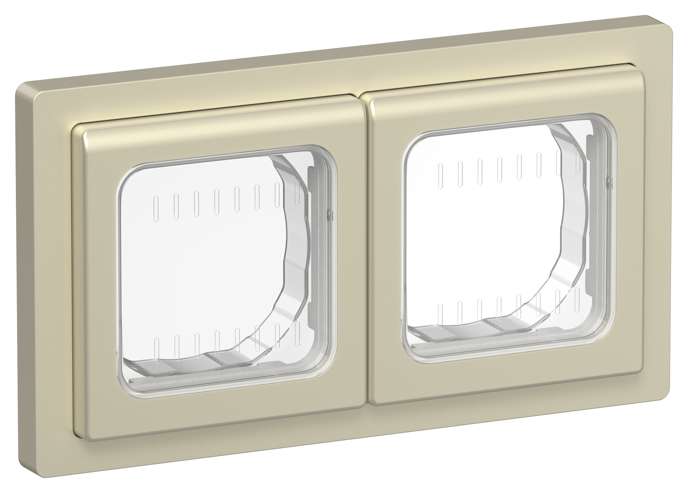 FLITE Рамка 2-местная IP55 Рпро-2-55-ФлШ шампань IEK