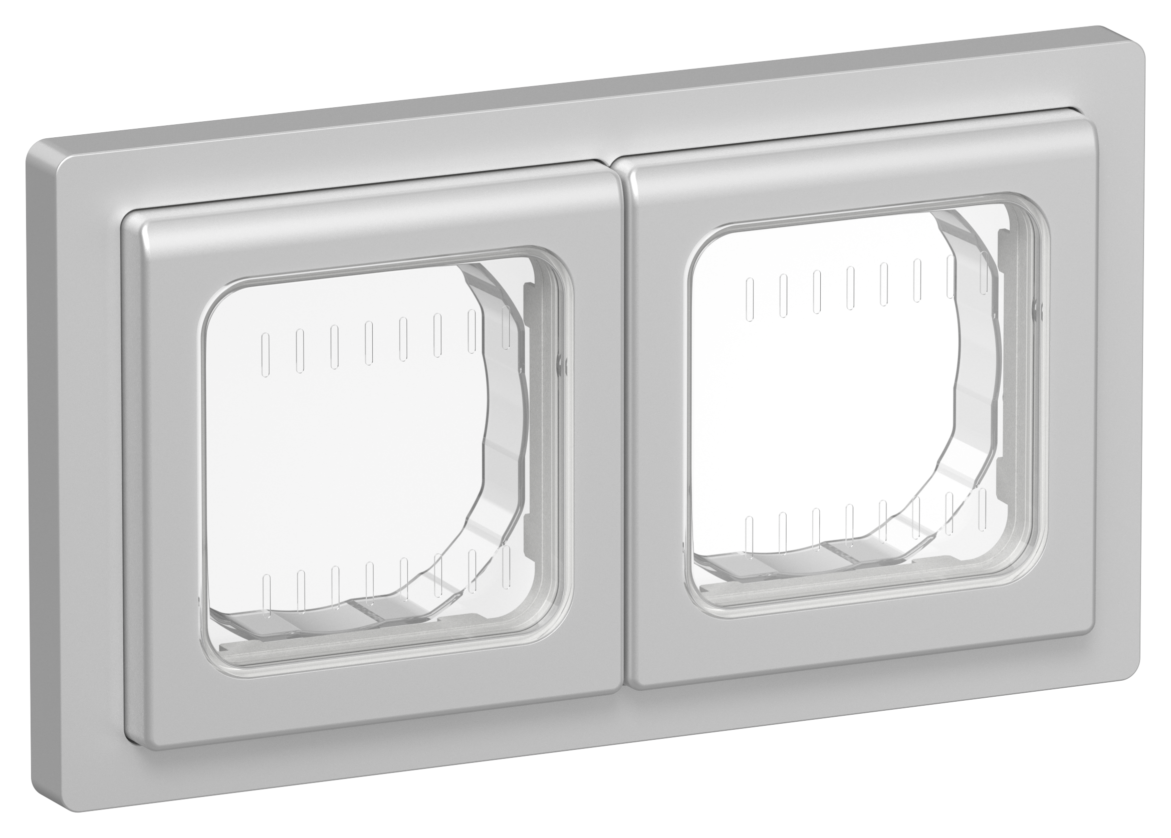 FLITE Рамка 2-местная IP55 Рпро-2-55-ФлА алюминий IEK