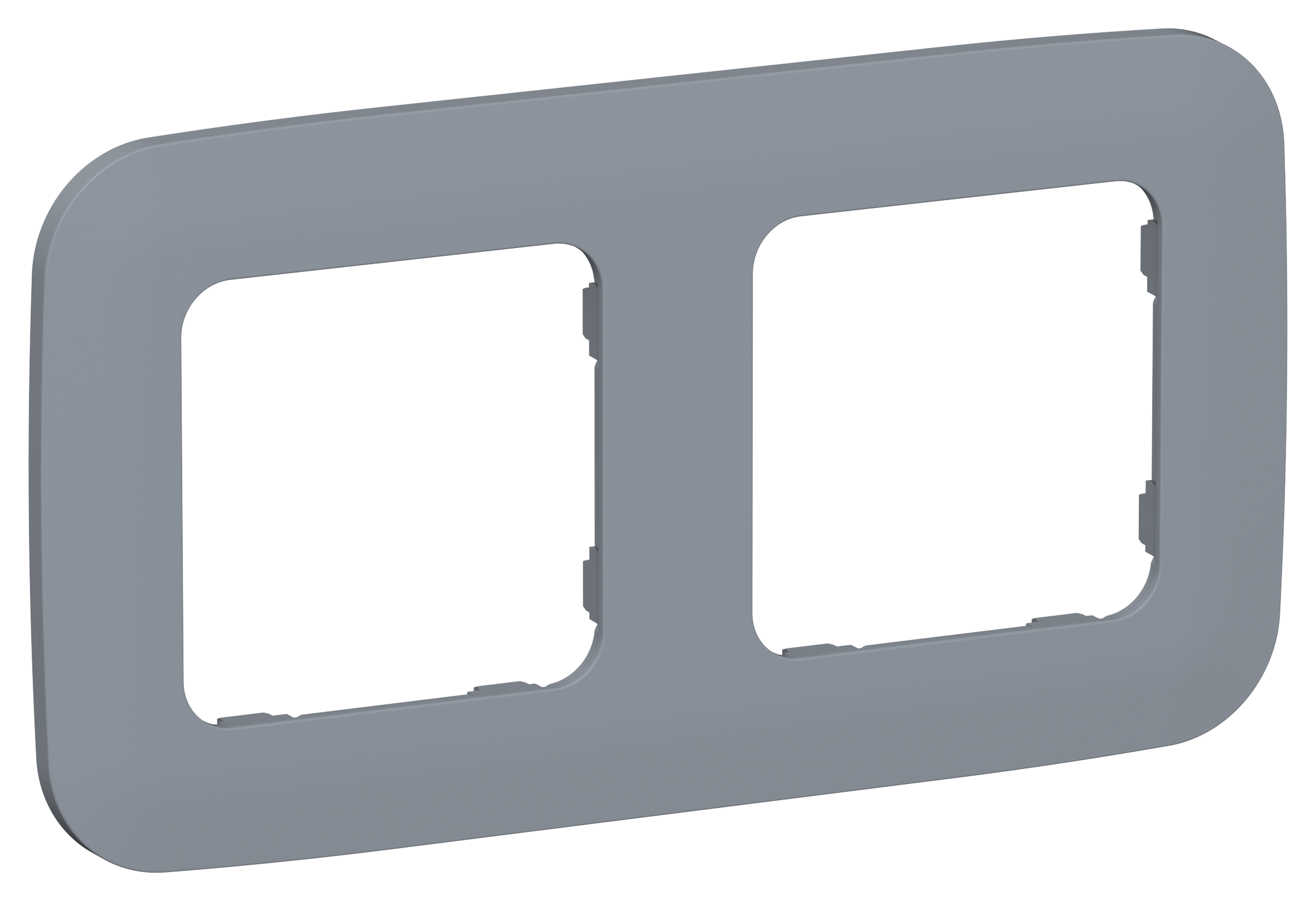 FLITE ARTISTIC Рамка 2-местная РУ-2-А-ФлМ маренго IEK