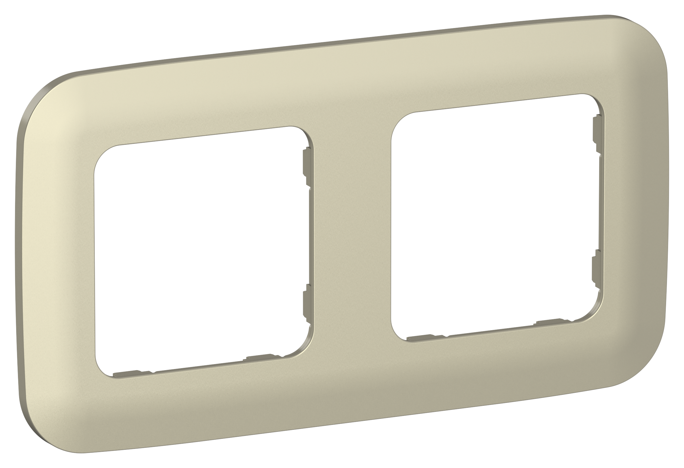 FLITE ARTISTIC Рамка 2-местная РУ-2-А-ФлШ шампань IEK