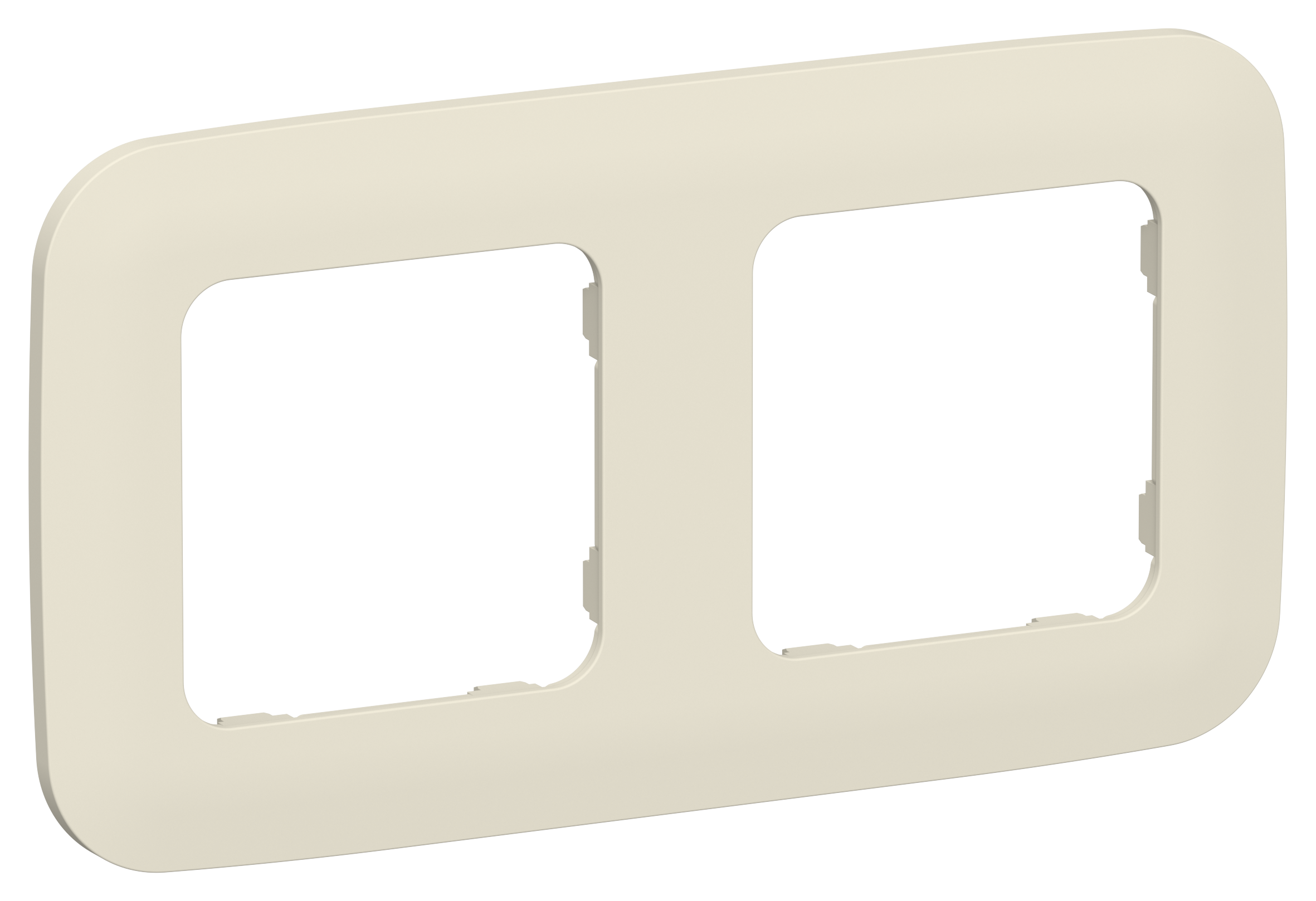 FLITE ARTISTIC Рамка 2-местная РУ-2-А-ФлСл сливочный IEK