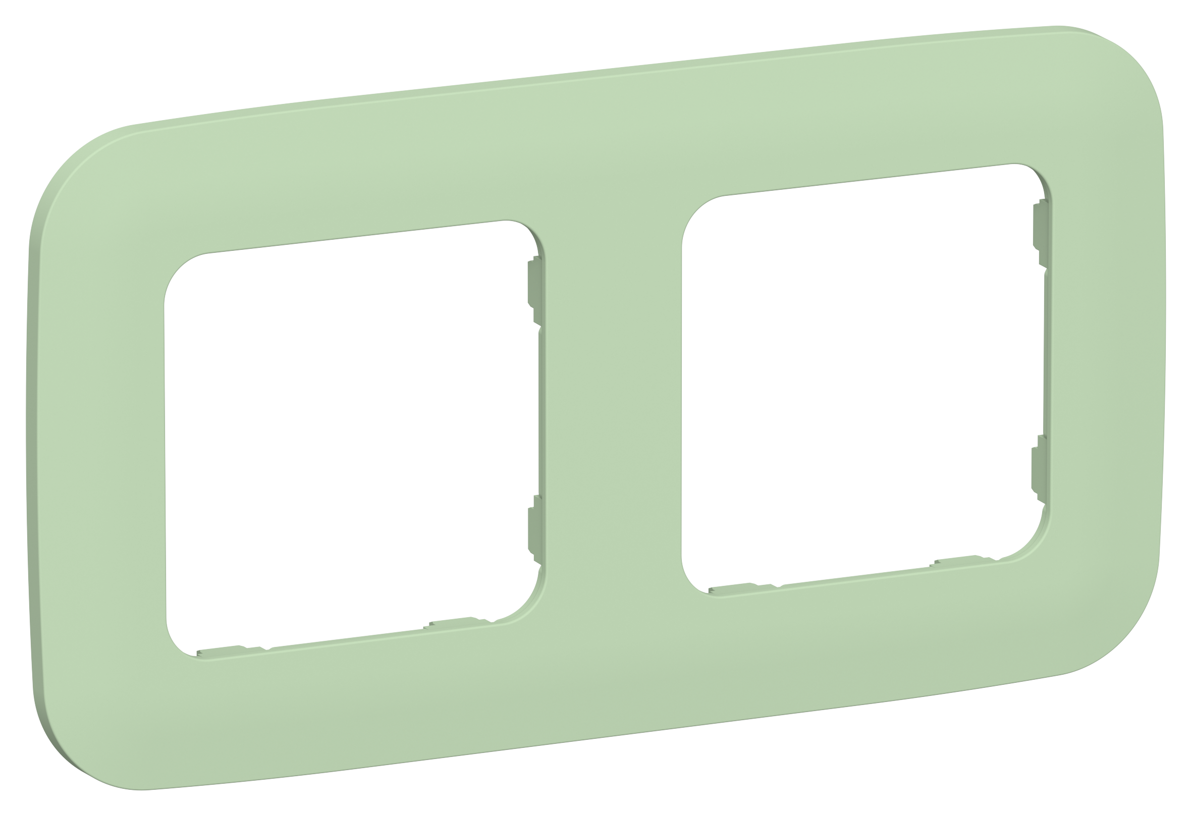 FLITE ARTISTIC Рамка 2-местная РУ-2-А-ФлФ фисташковый IEK