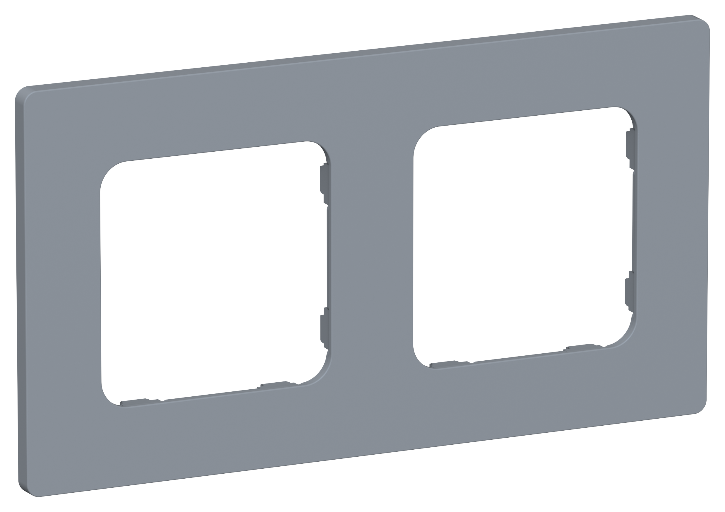 FLITE CLASSIC Рамка 2-местная РУ-2-К-ФлМ маренго IEK