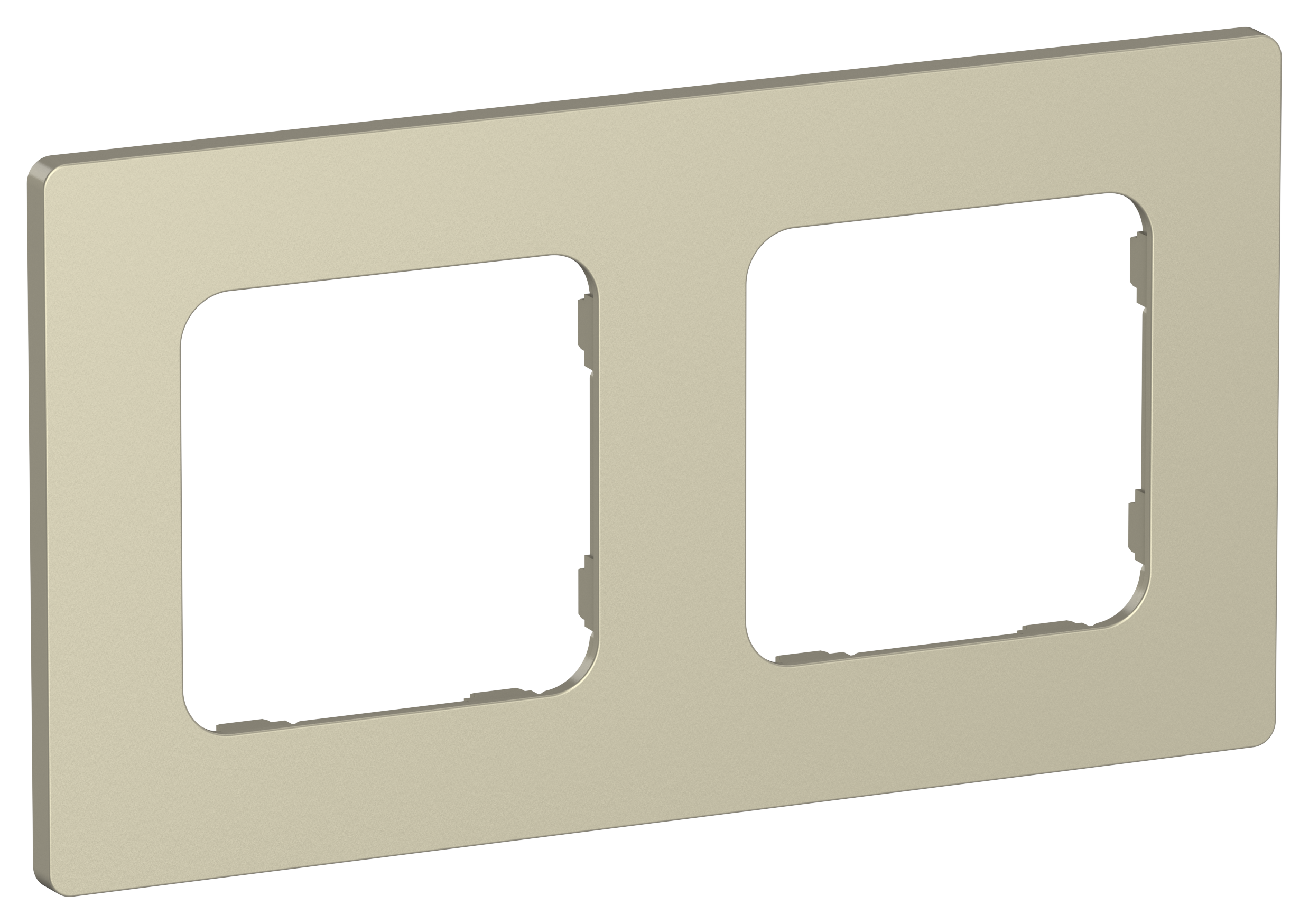 FLITE CLASSIC Рамка 2-местная РУ-2-К-ФлШ шампань IEK