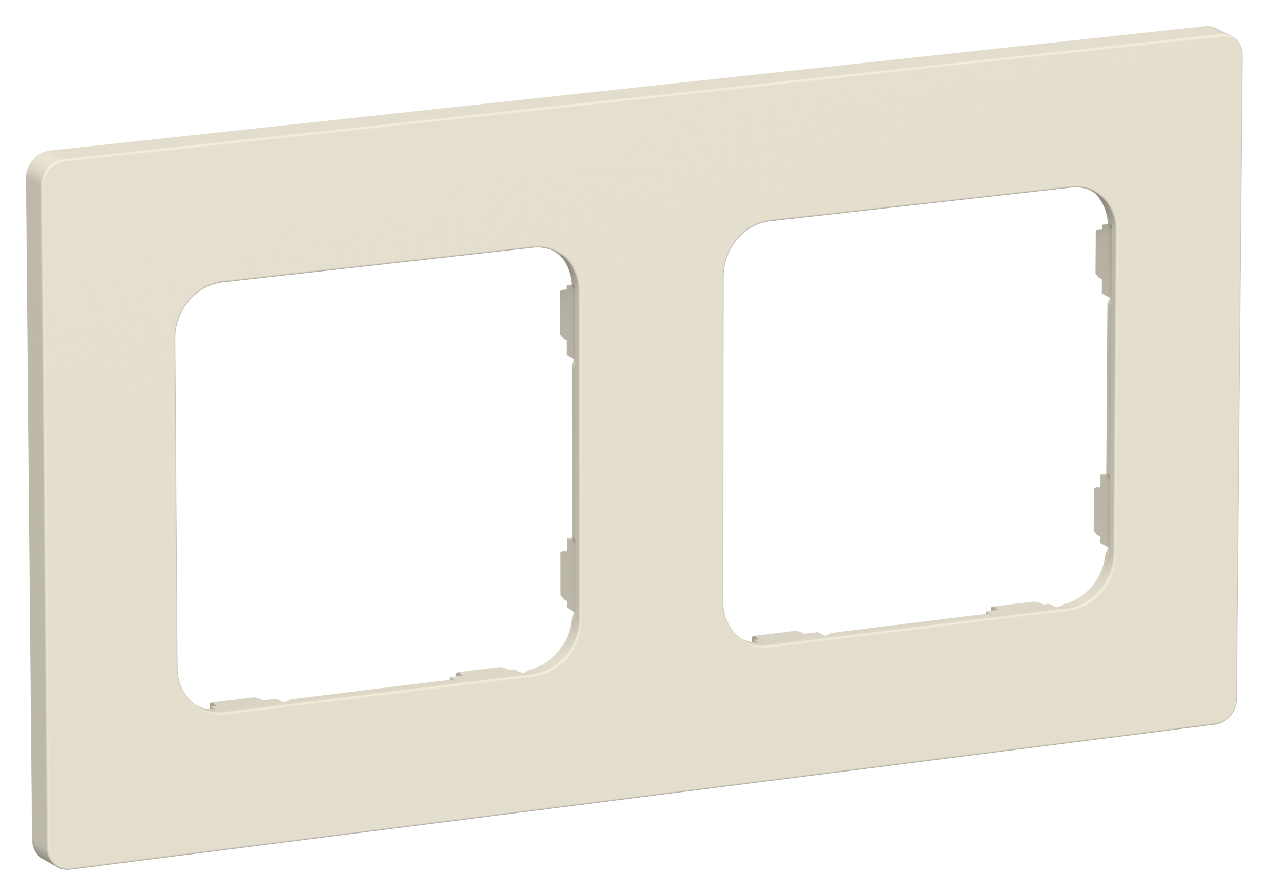 FLITE CLASSIC Рамка 2-местная РУ-2-К-ФлСл сливочный IEK