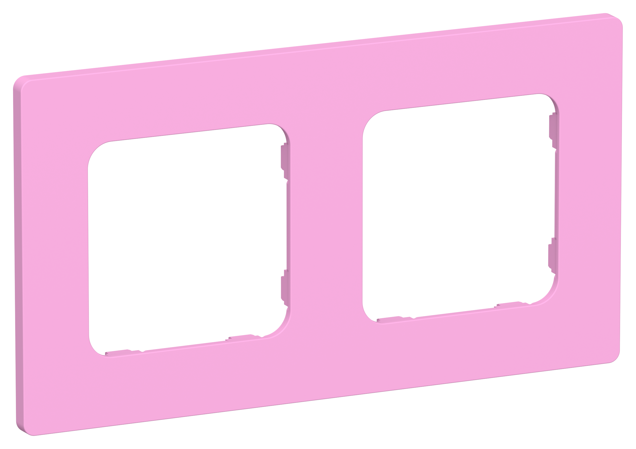 FLITE CLASSIC Рамка 2-местная РУ-2-К-ФлПр пурпурный IEK